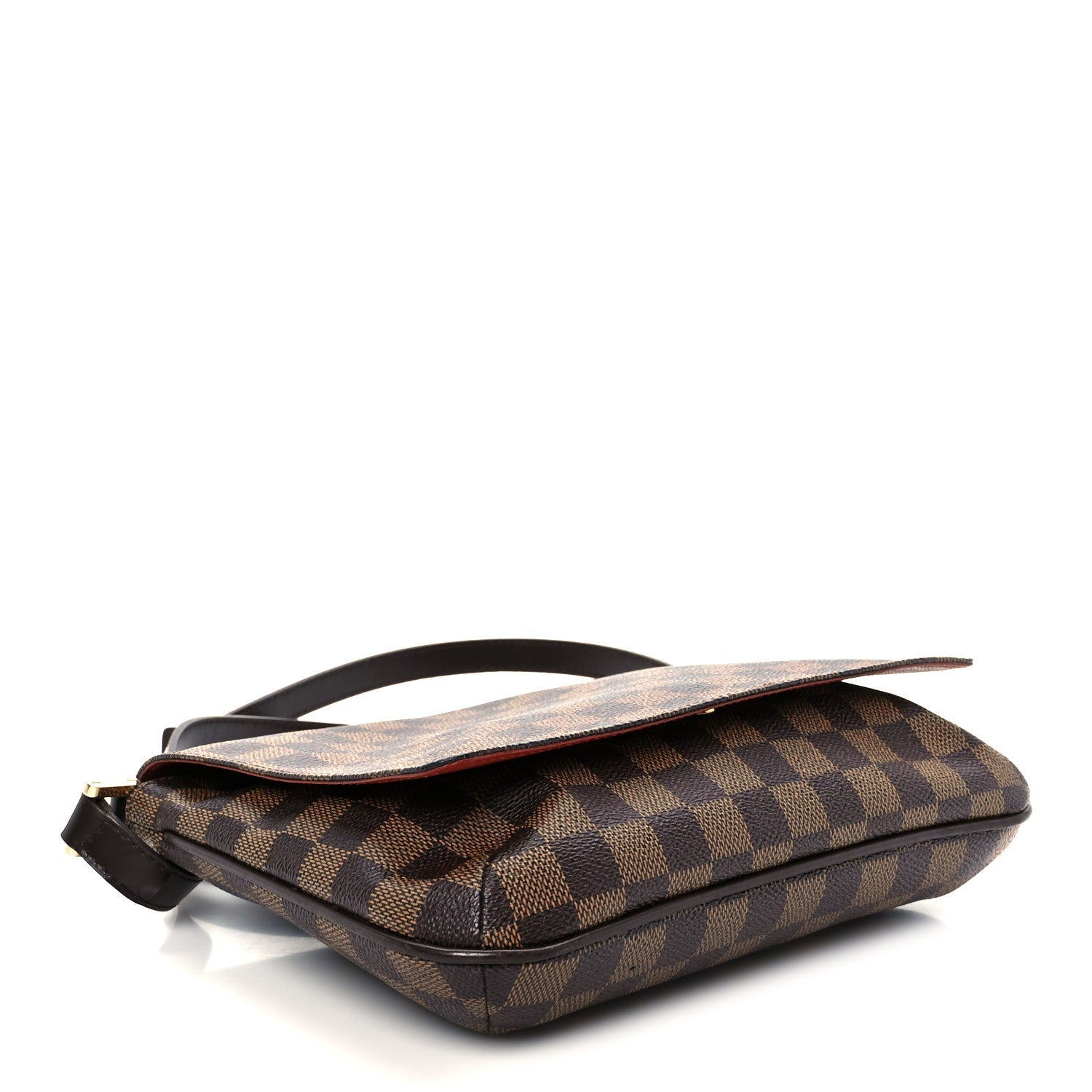 Damier Ebene Musette Tango Long Strap