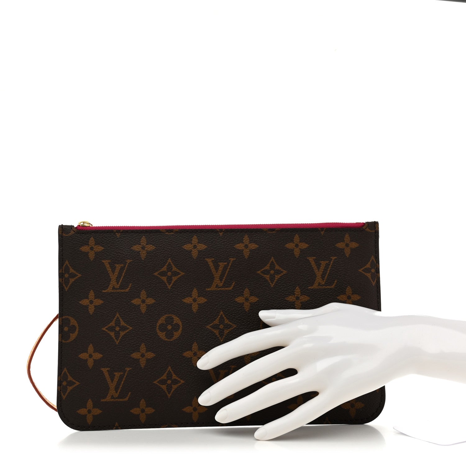 Monogram Neverfull MM GM Pochette Pivoine