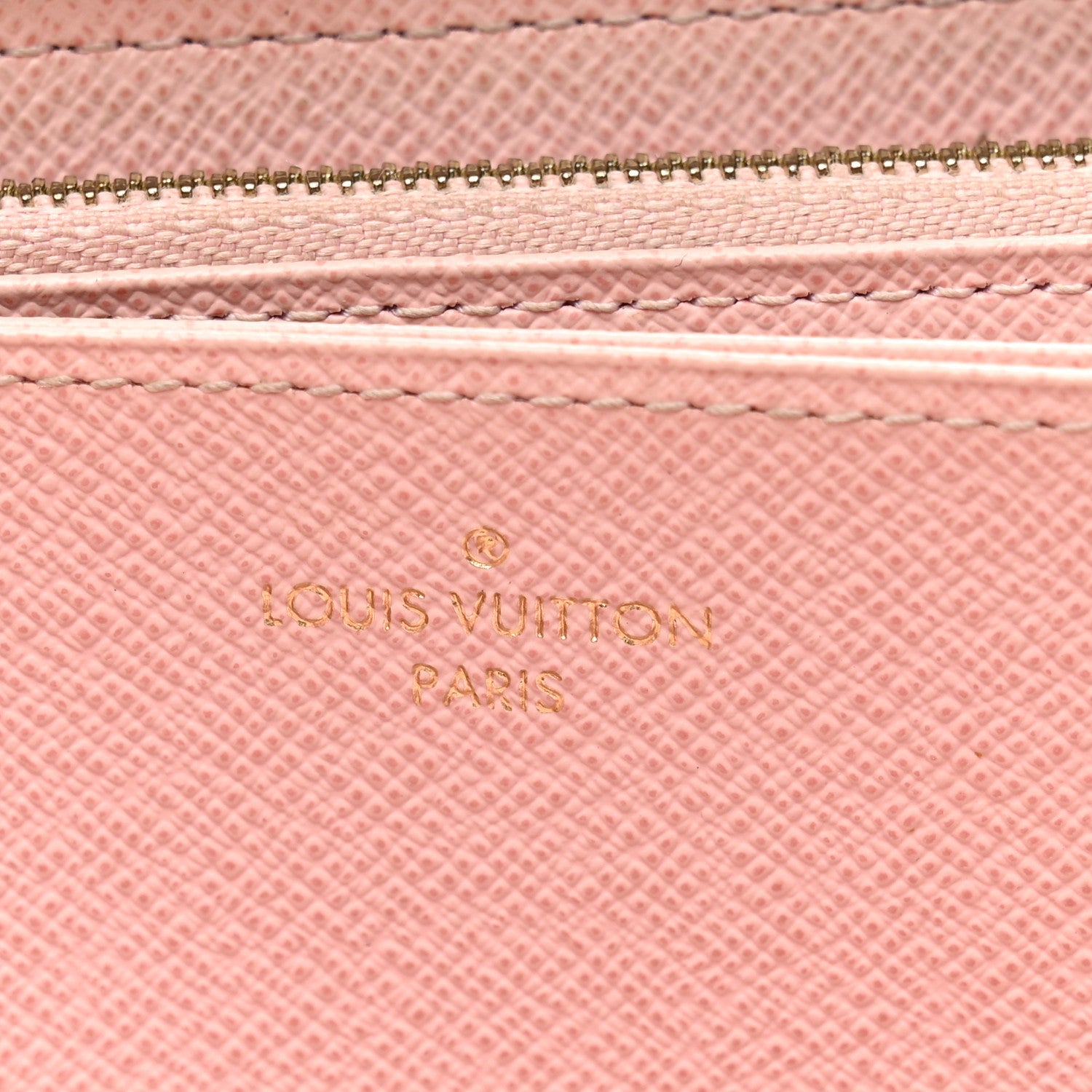 Monogram Zippy Wallet Rose Ballerine