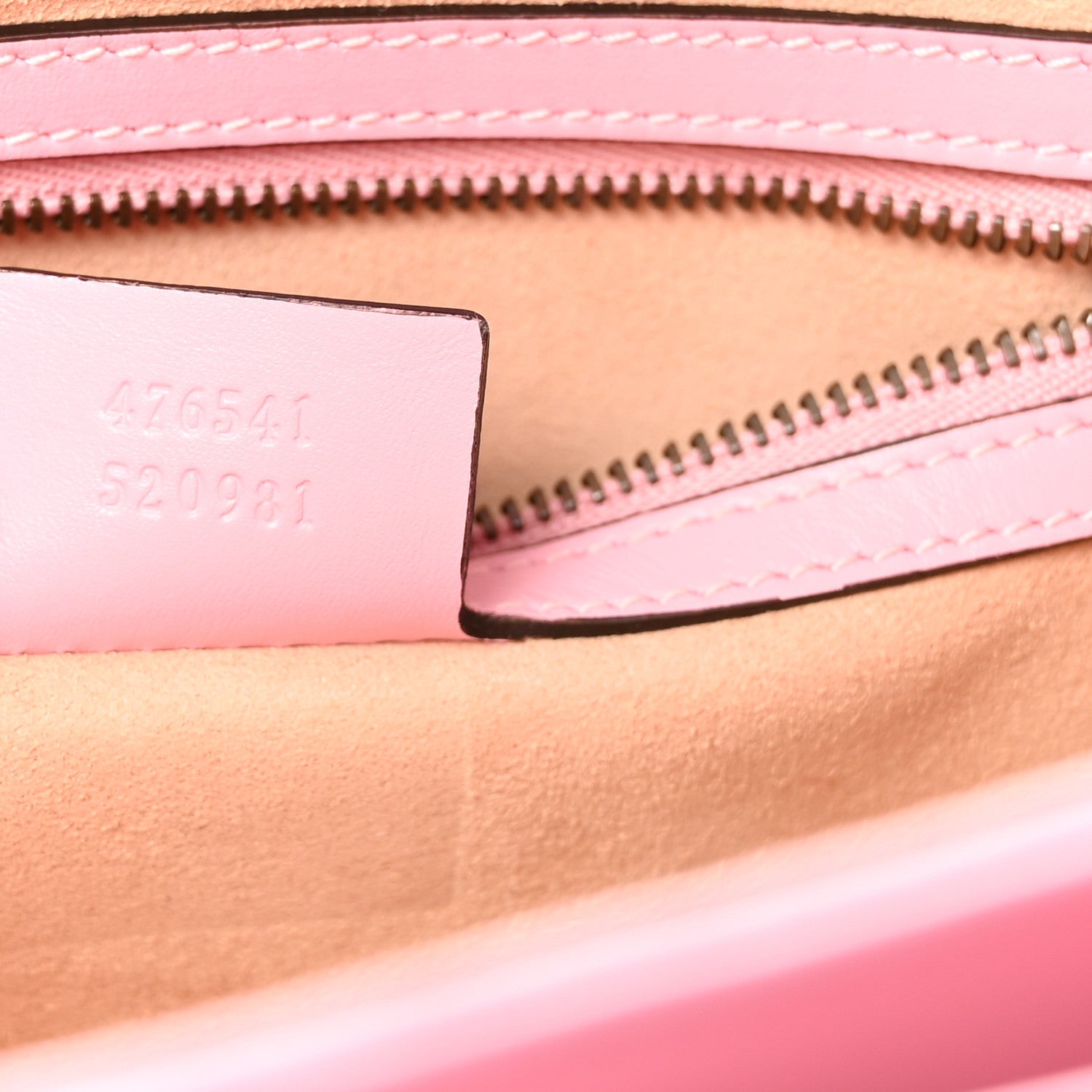 Calfskin Sylvie Web Small Queen Margaret Top Handle Bag Sugar Pink