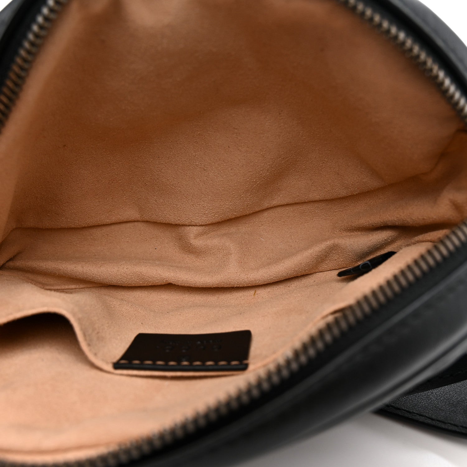 Calfskin Matelasse GG Marmont Belt Bag 85 34 Black