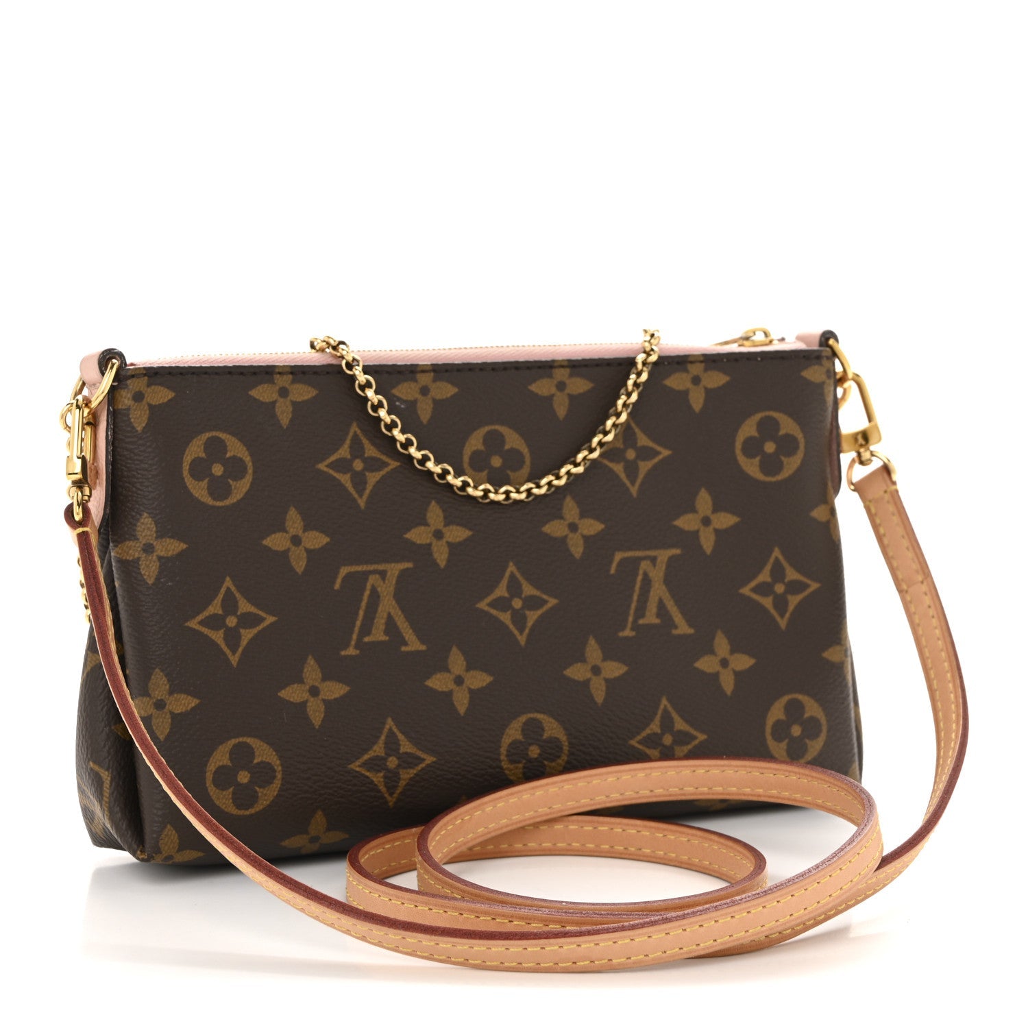 Monogram Pallas Clutch Rose Poudre