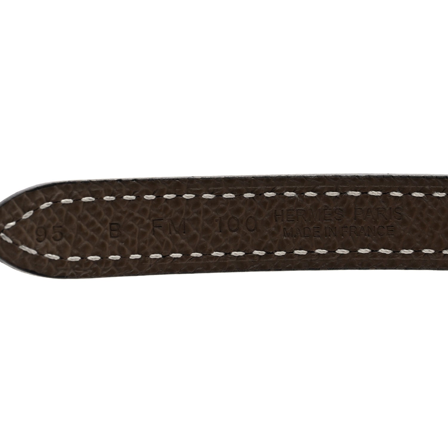 Epsom Swift 13mm H Belt 95 38 Etoupe Black
