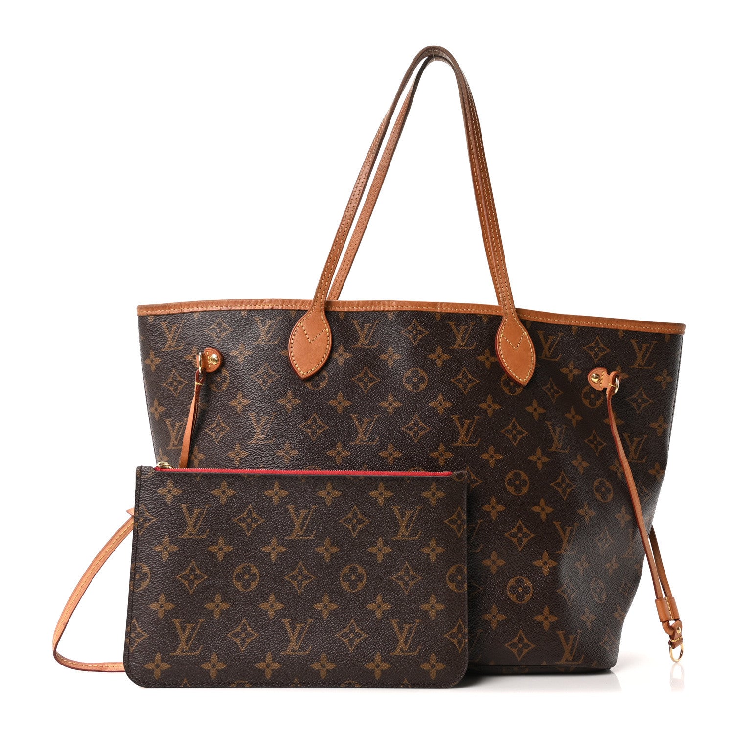 Monogram Neo Neverfull MM Cherry