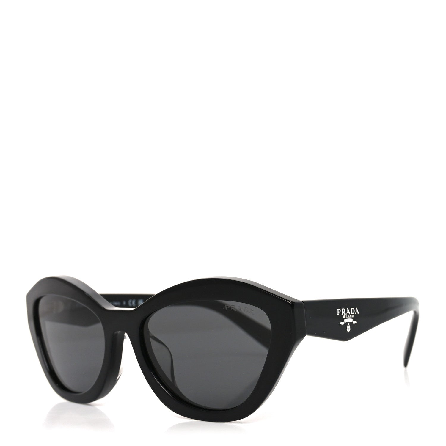 Acetate Logo Sunglasses SPR A02-F Black