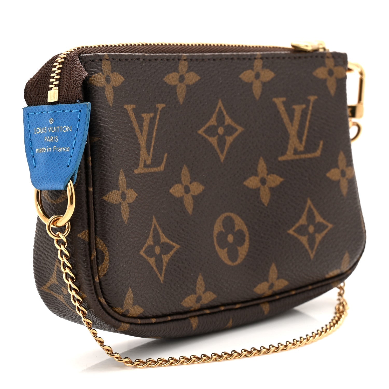 Monogram 2019 Christmas Animation Mini Venice Pochette Accessories Blue