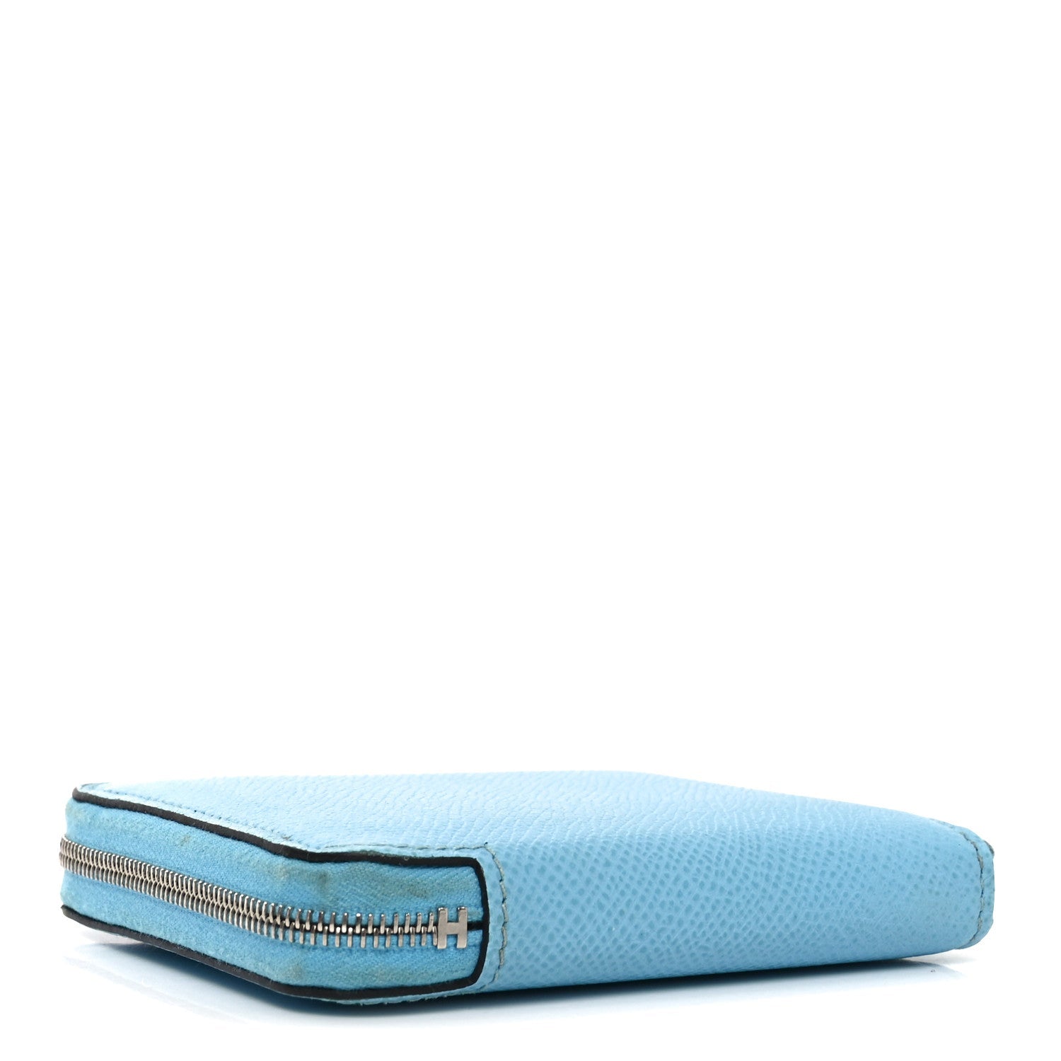 Epsom Silk'In Compact Wallet Celeste