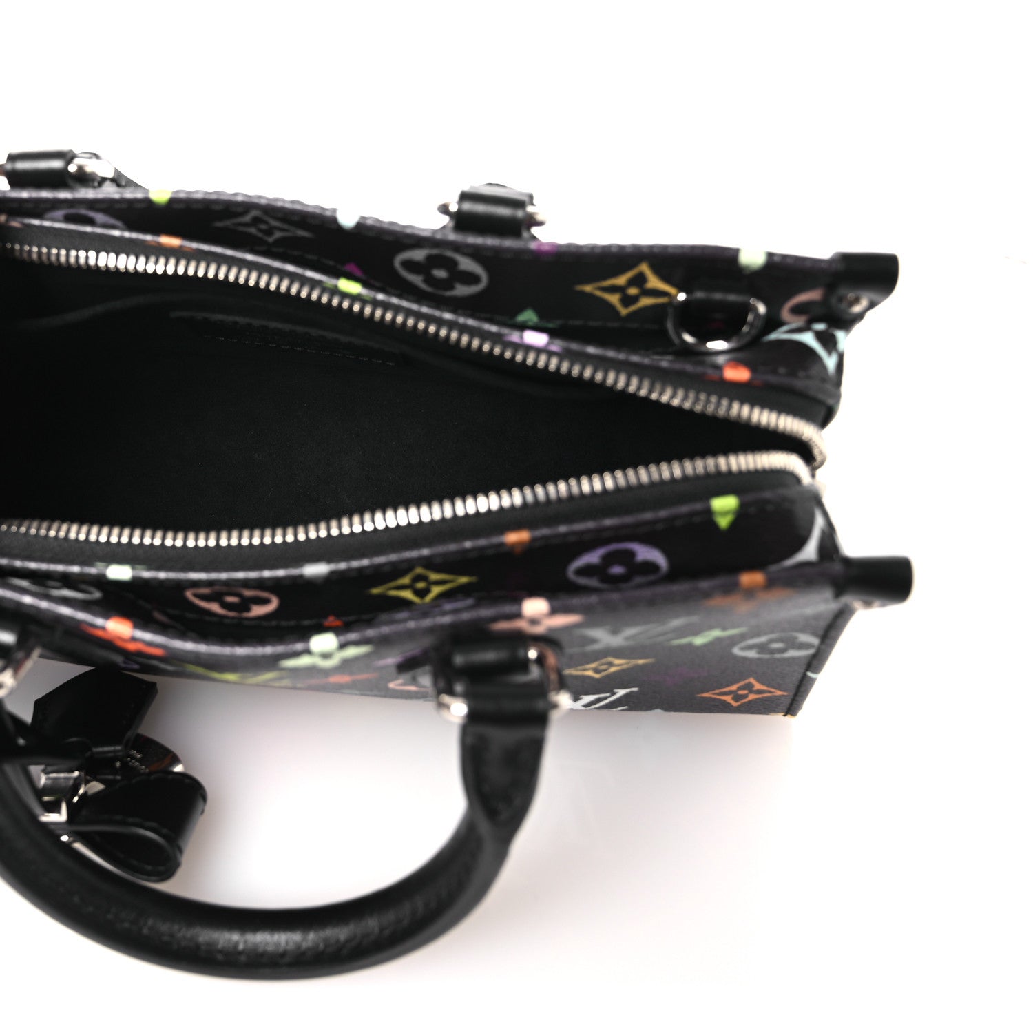 LV X TM Monogram Multicolor OnTheGo East West Black