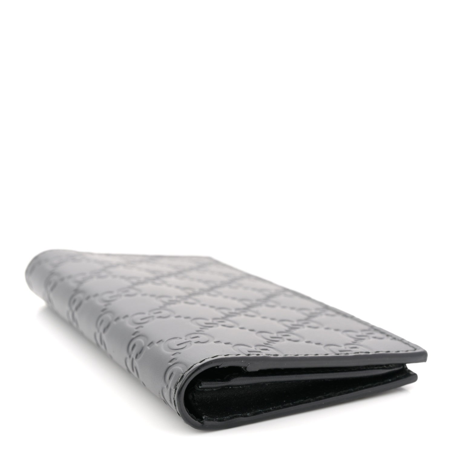 Guccissima Long Wallet Black