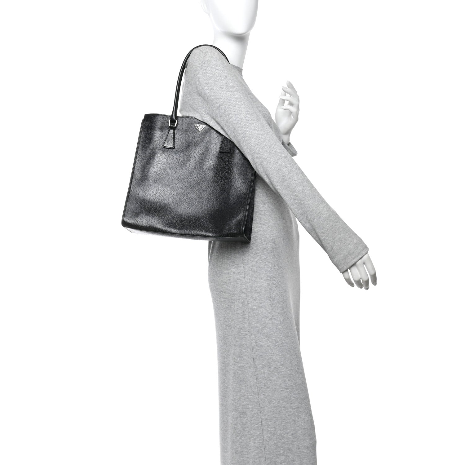 Cinghiale Triangle Tote Black