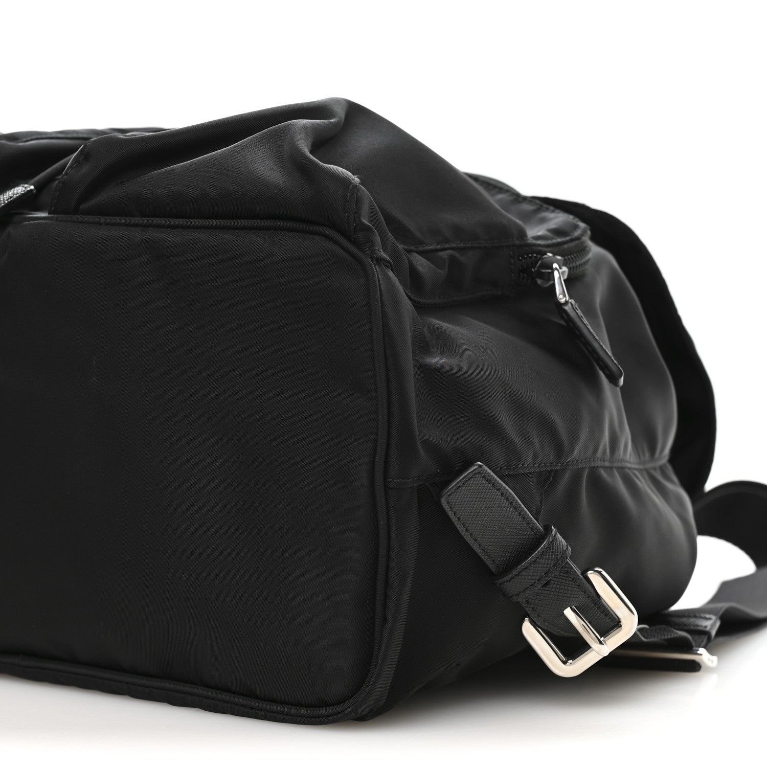 Nylon Vela Medium Backpack Black