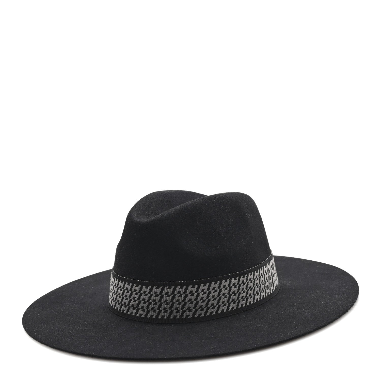 Rabbit Felt Faubourg Hat 59 Black