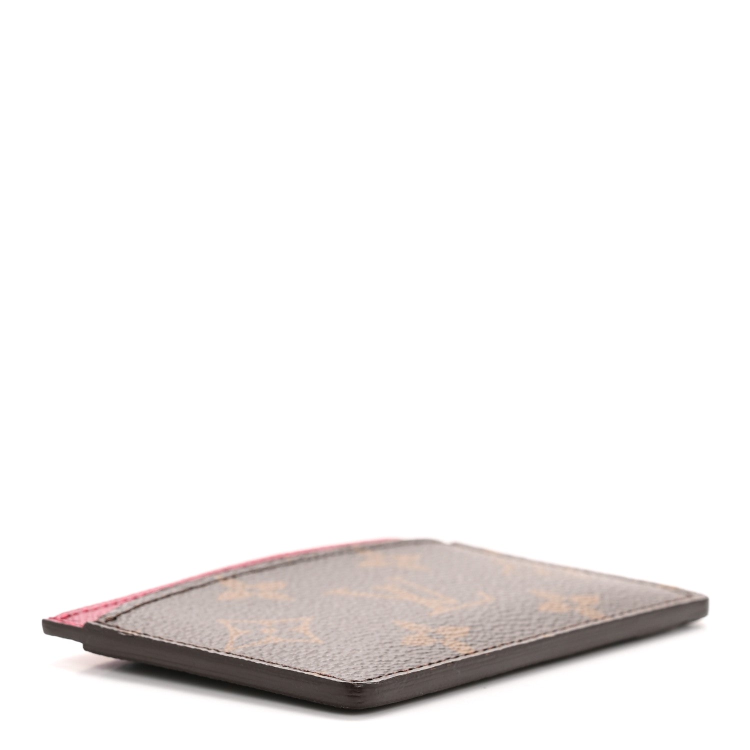 Monogram Card Holder Fuchsia