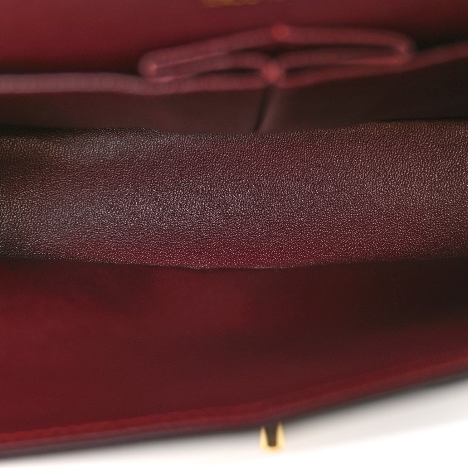 Lambskin Quilted Small Double Flap Black