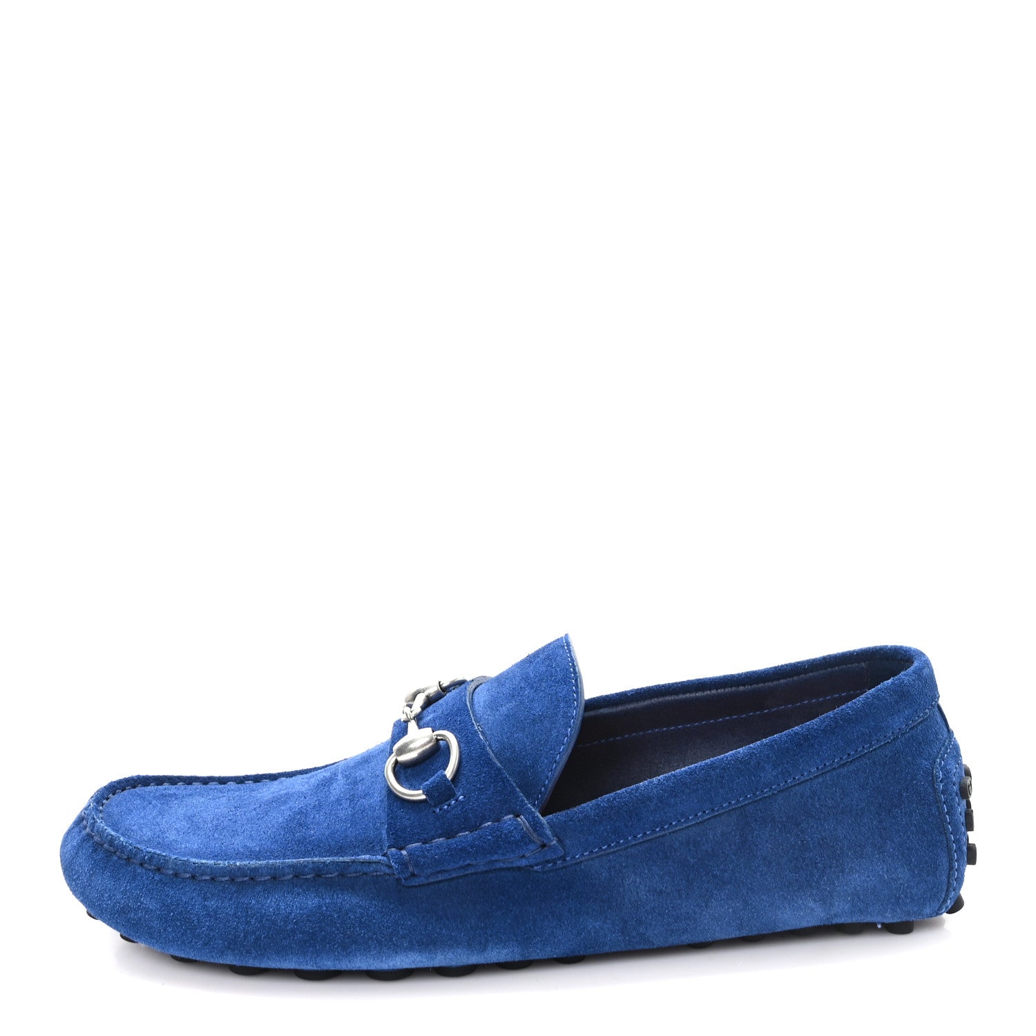 Suede Mens Horsebit Driver Loafers 7.5 Royale