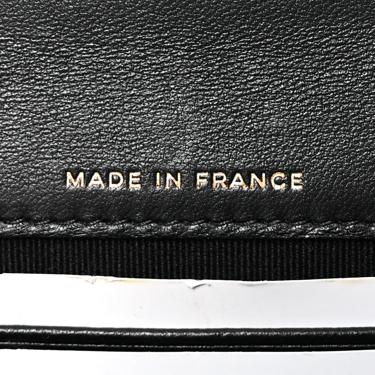 Lambskin Quilted Chain Top Handle Clutch With Chain Black