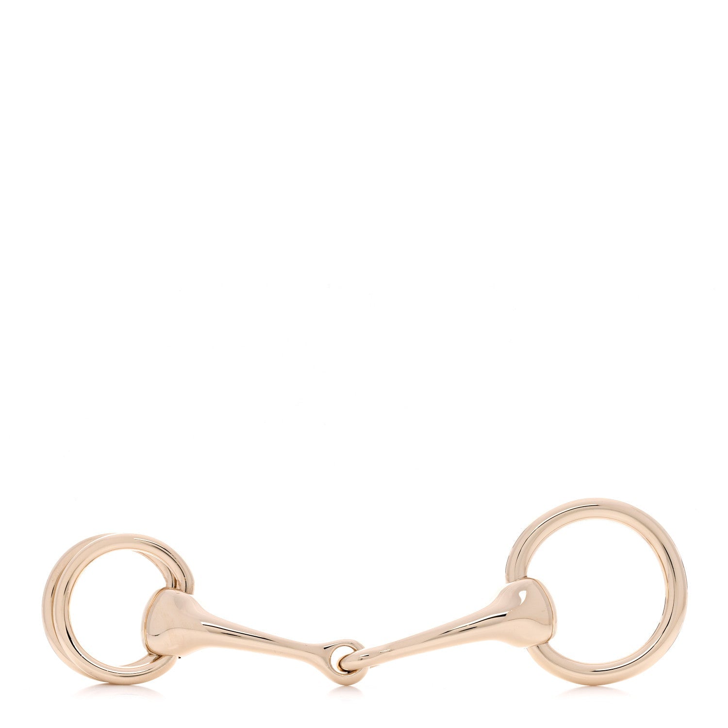 Permabrass Mors Scarf Ring Gold
