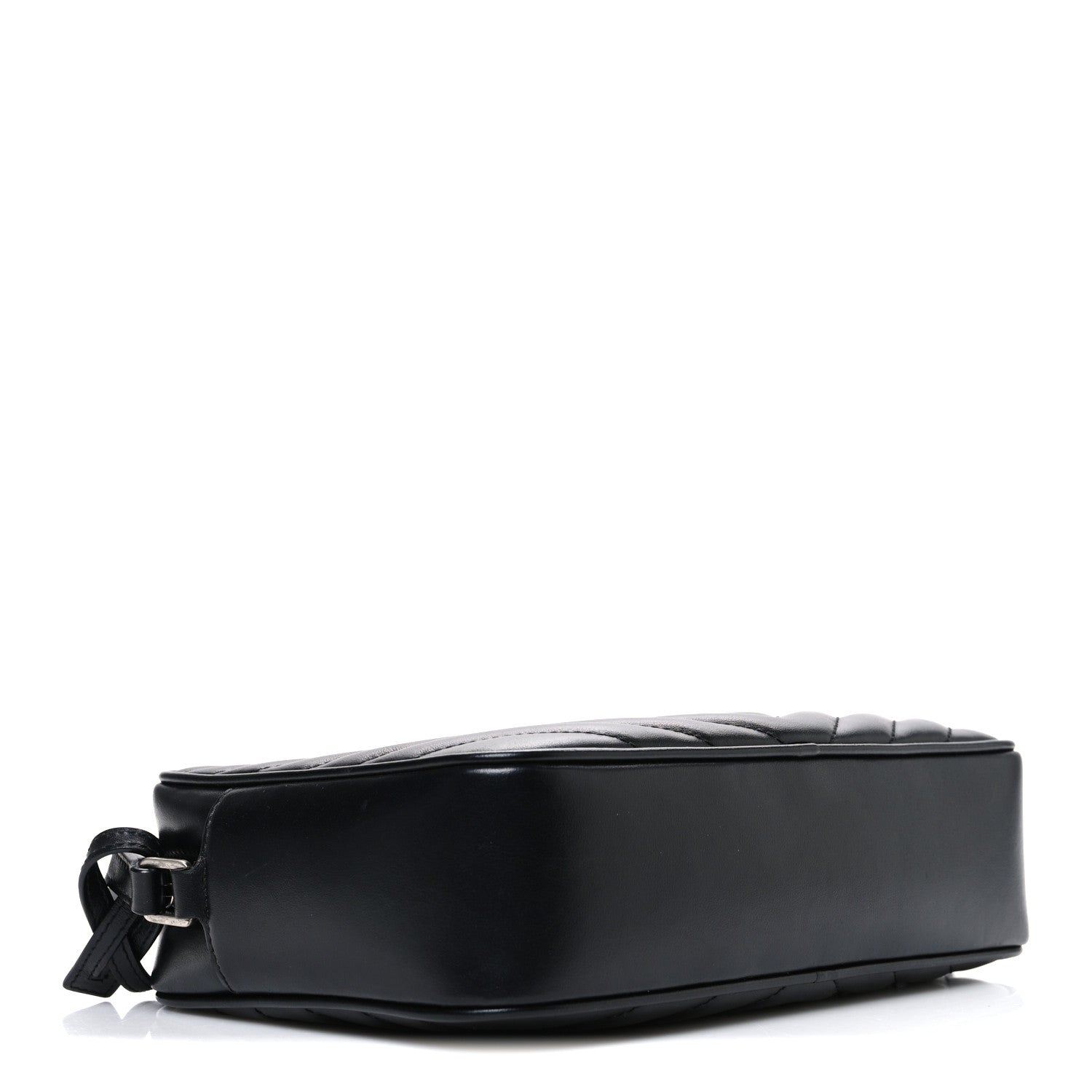 Calfskin Matelasse Monogram Lou Camera Bag Black