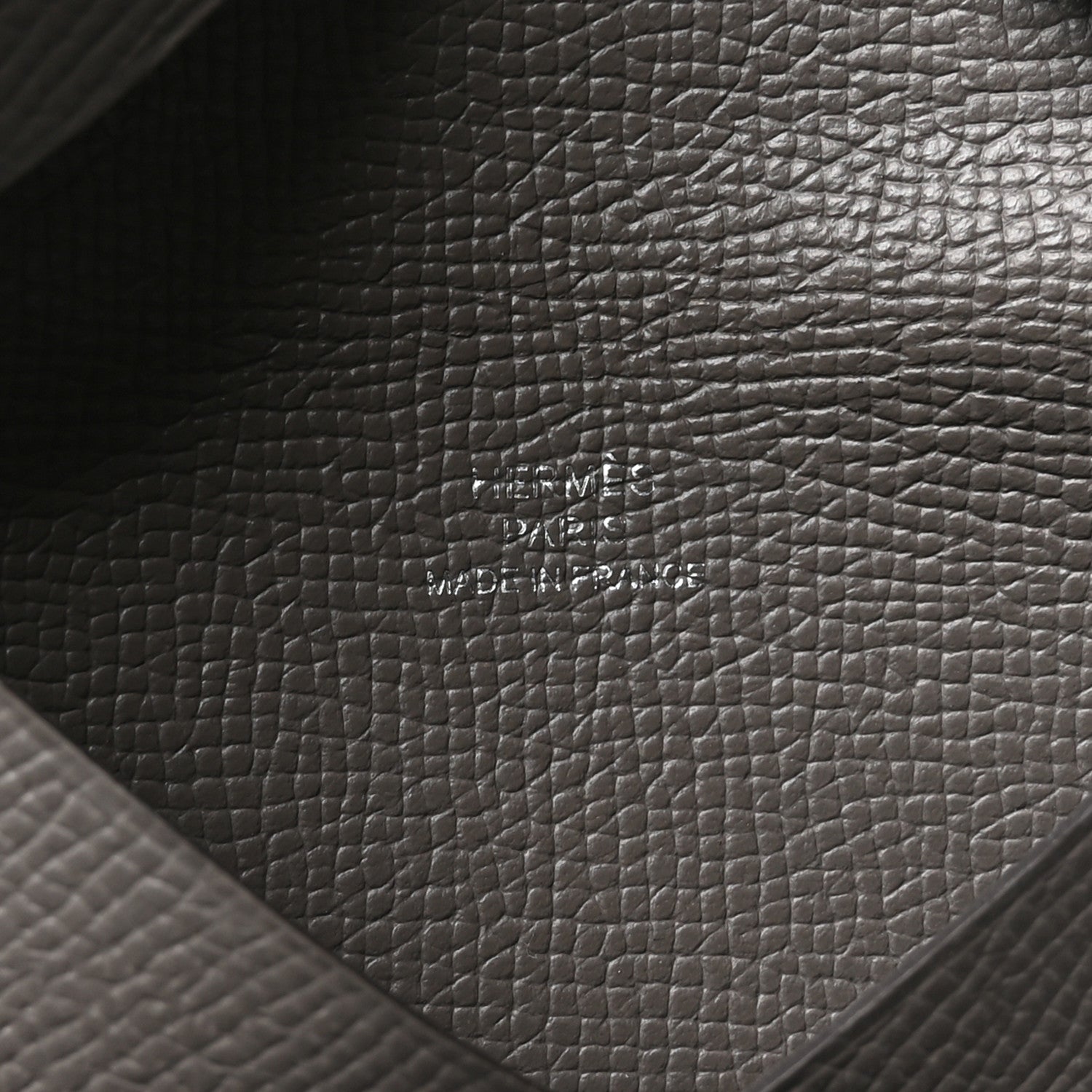 Epsom Calvi Card Case Gris Meyer