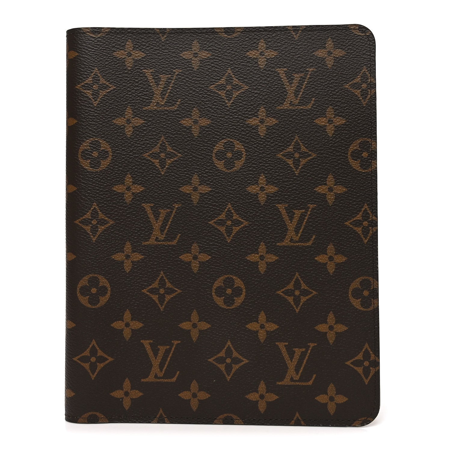 Monogram Desk Agenda Cover
