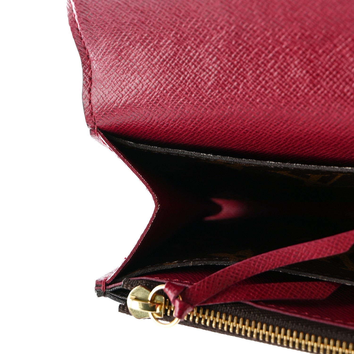 Monogram Emilie Wallet Fuchsia