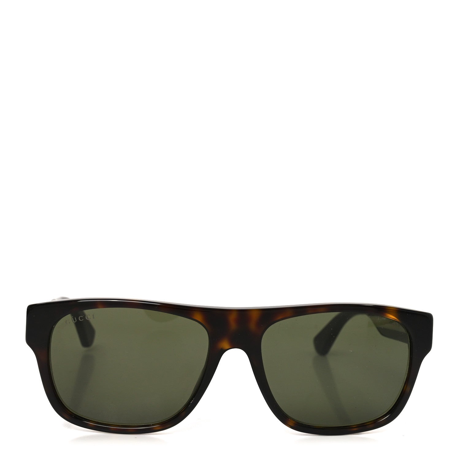 Acetate Square Frame Web Sunglasses GG0341S Tortoise