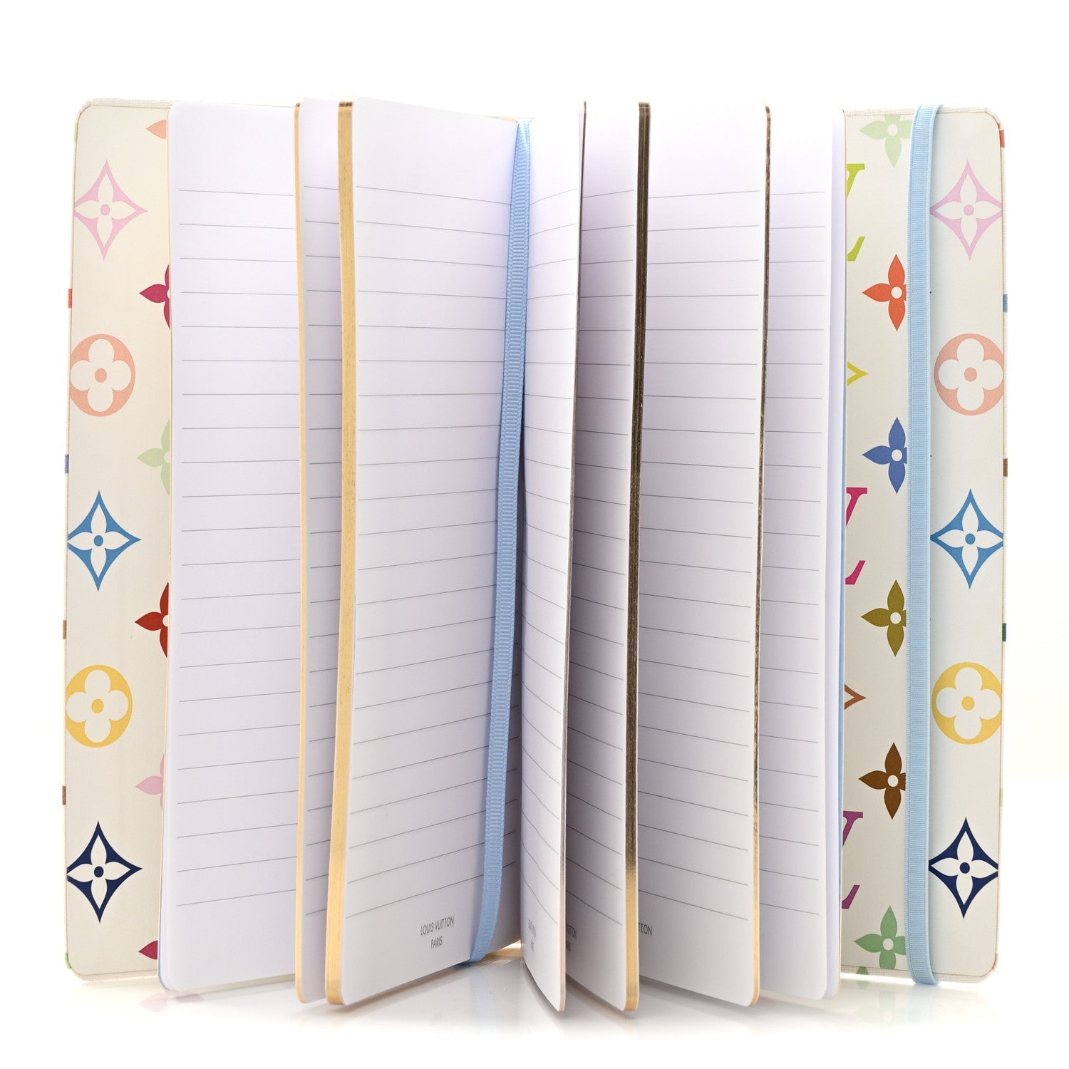 LV x TM Monogram Multicolor Jane Notebook MM White