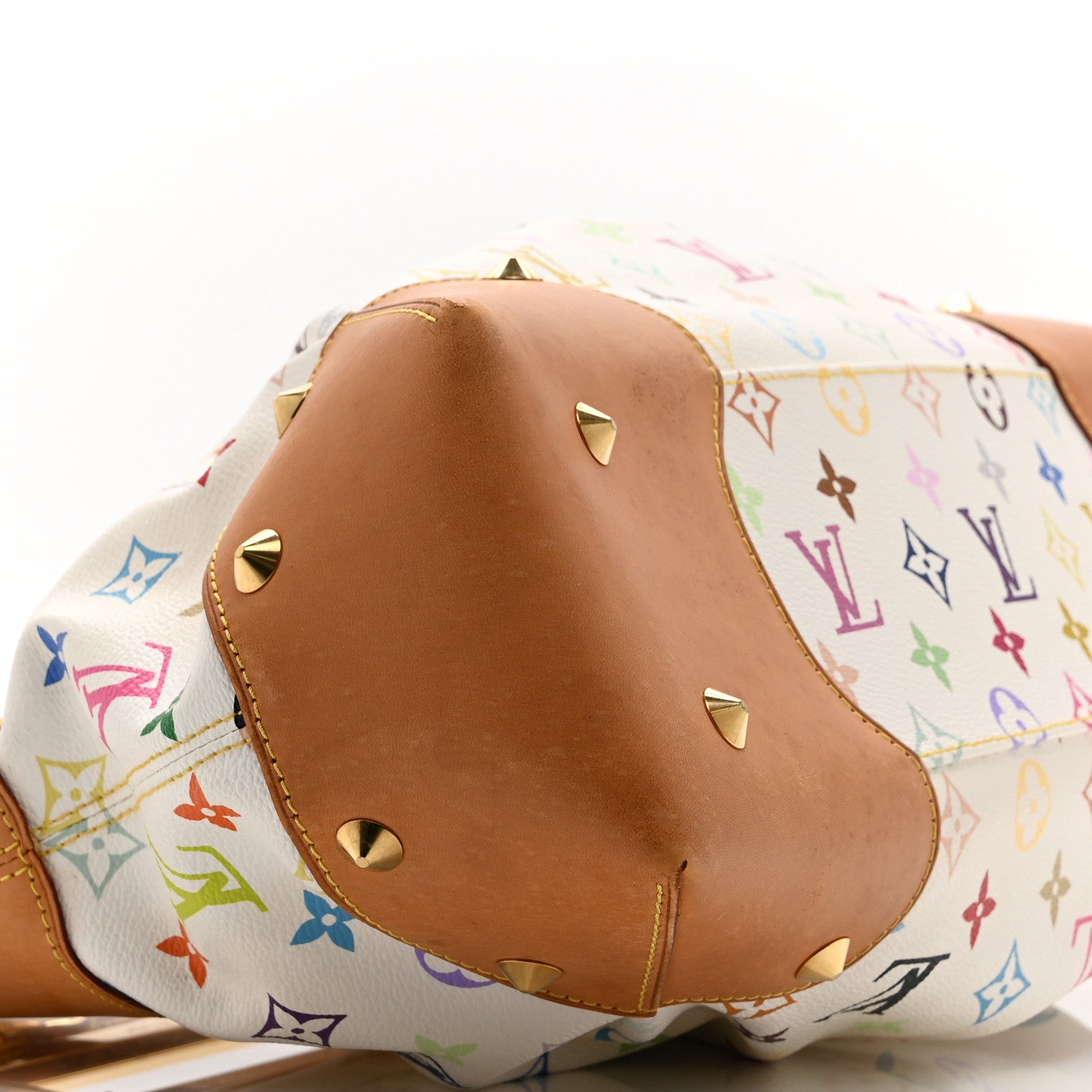 Monogram Multicolor Judy GM White