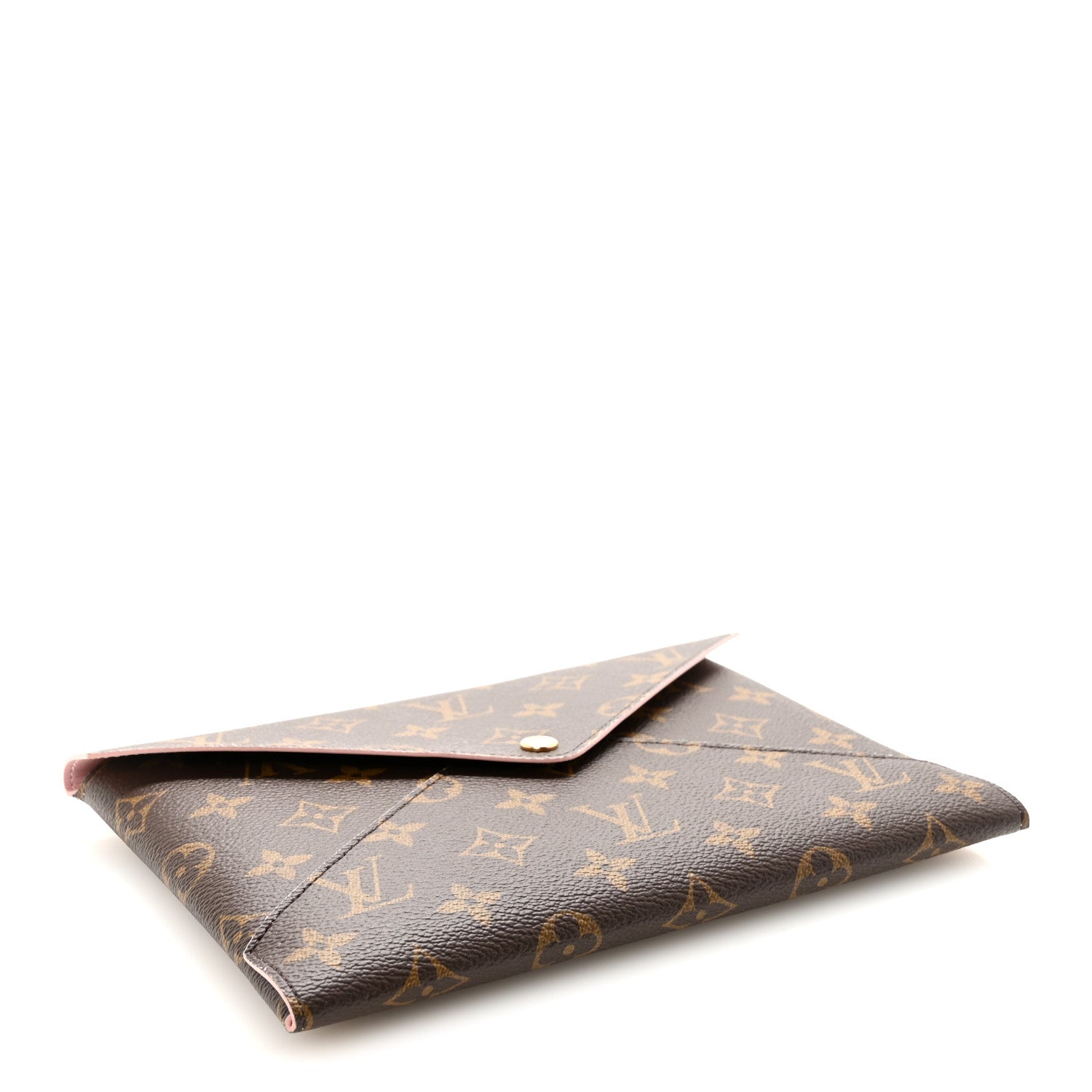 Monogram Large Kirigami Pochette Insert Rose Ballerine