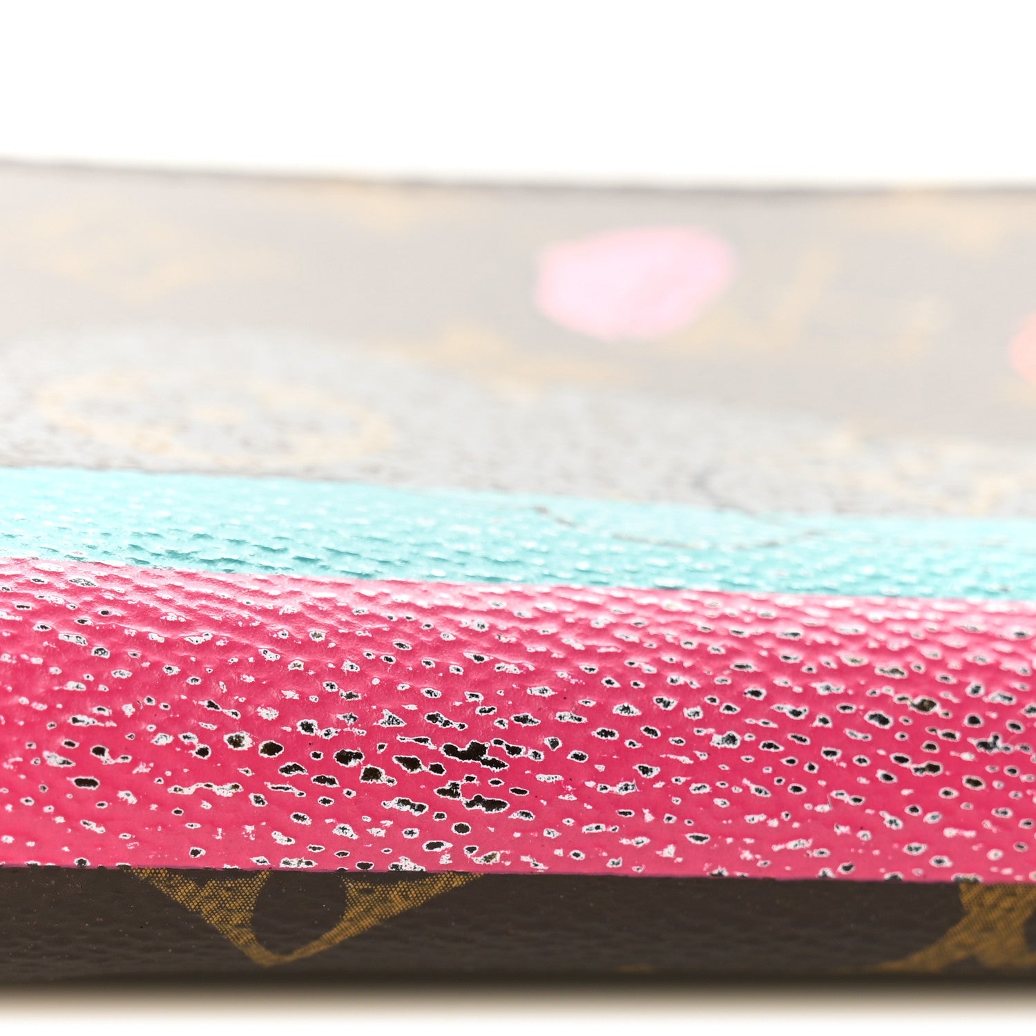 Monogram 2015 Christmas Animation Zippy Wallet Hibiscus