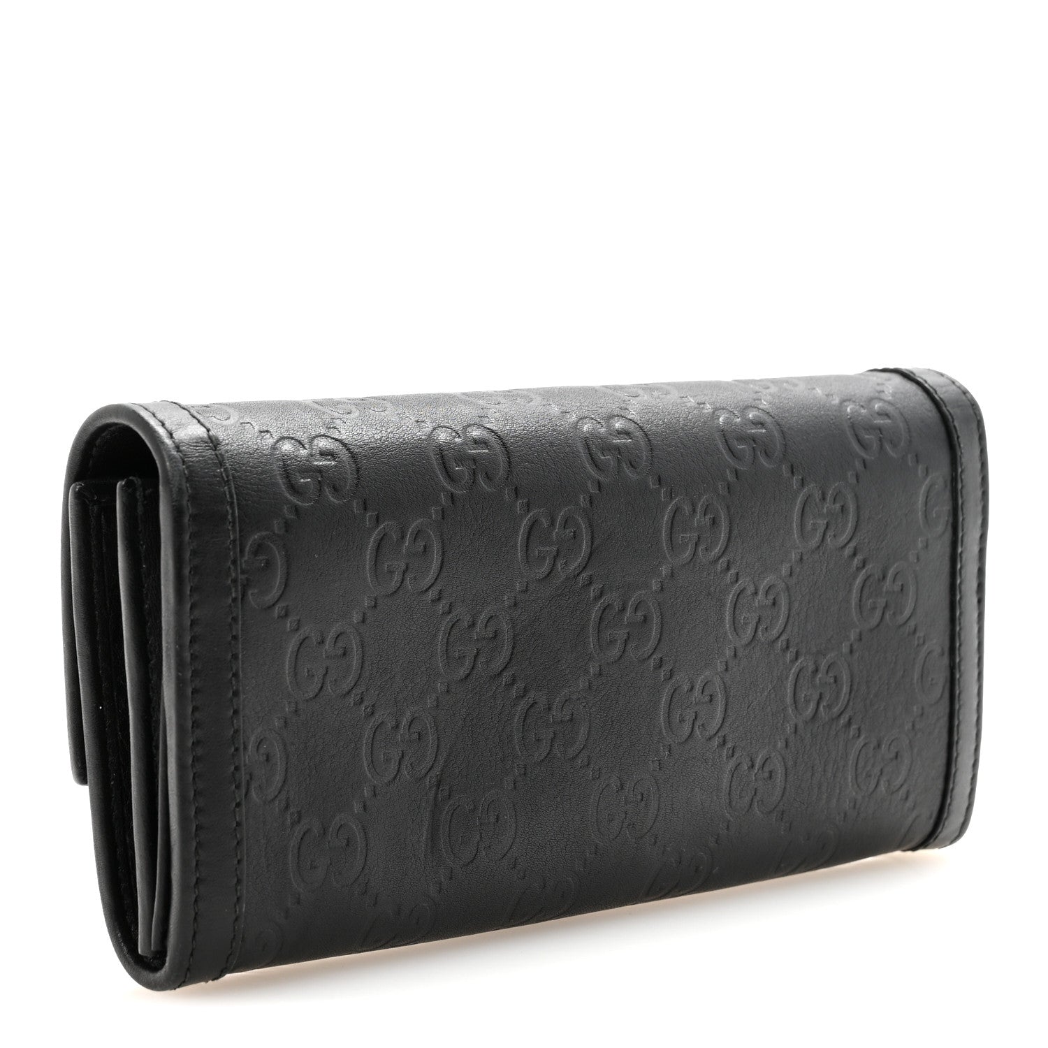 Guccissima Sukey Continental Wallet Continental Wallet Black