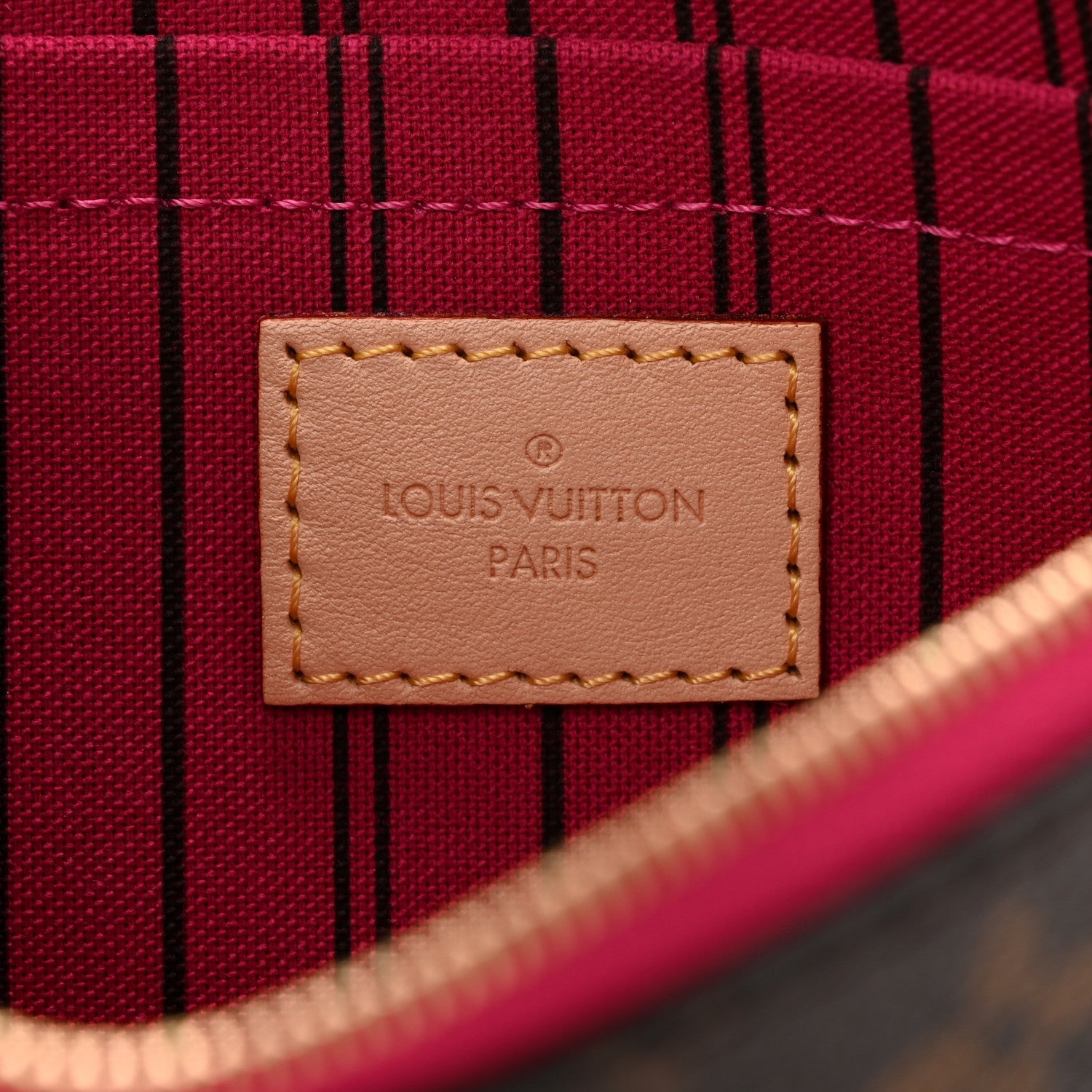 Monogram Neverfull MM GM Pochette Pivoine