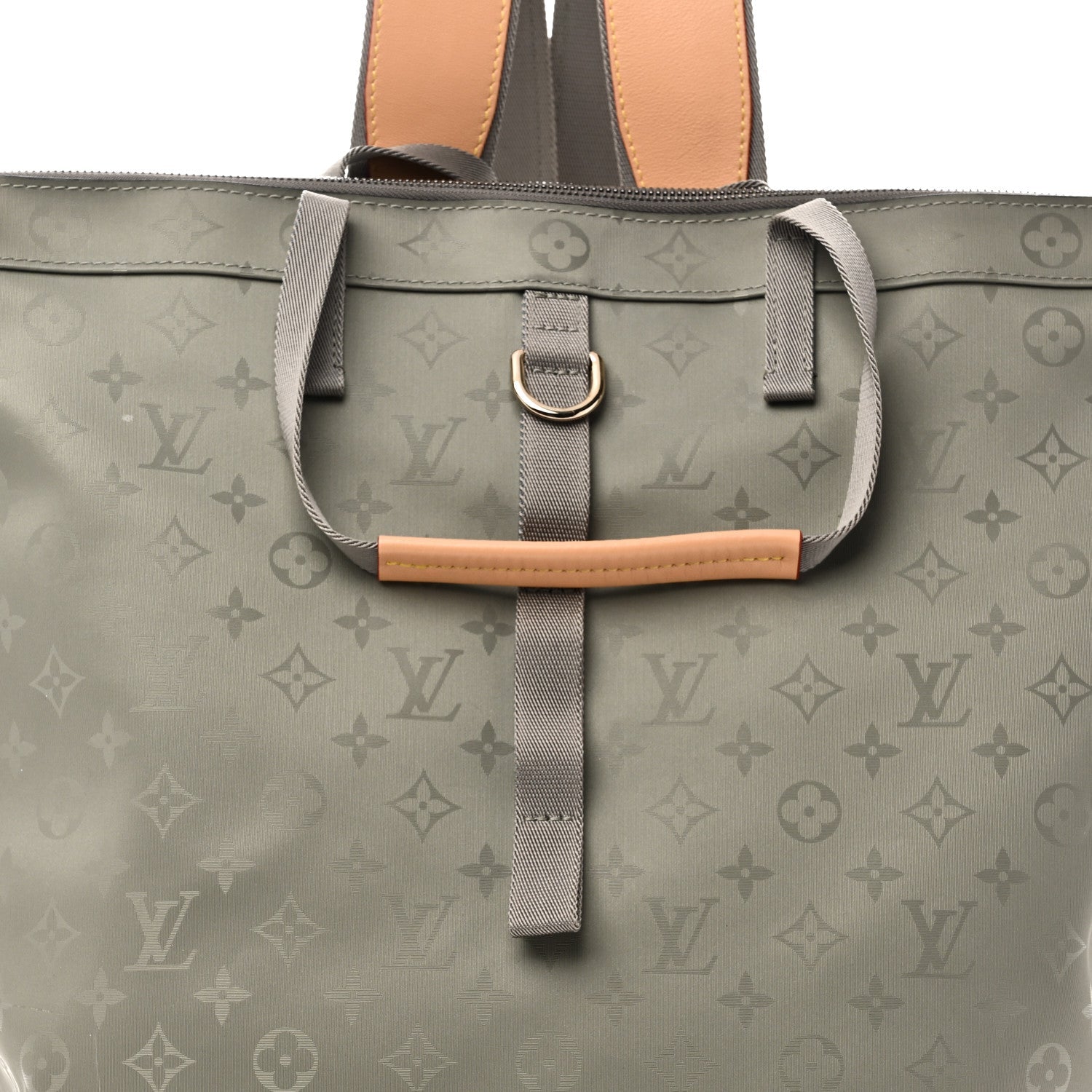 Monogram Titanium Backpack Tote