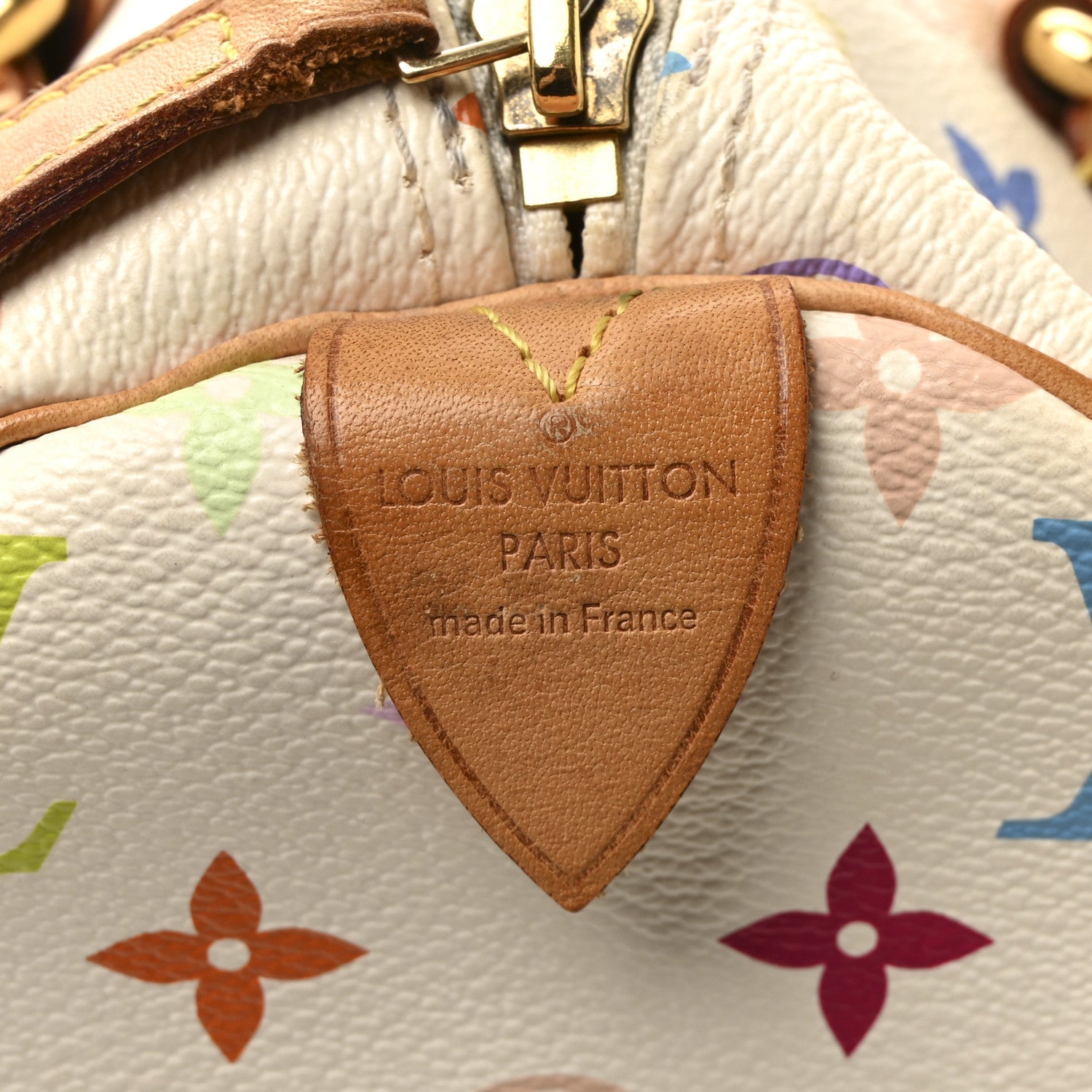 Monogram Multicolor Speedy 30 White