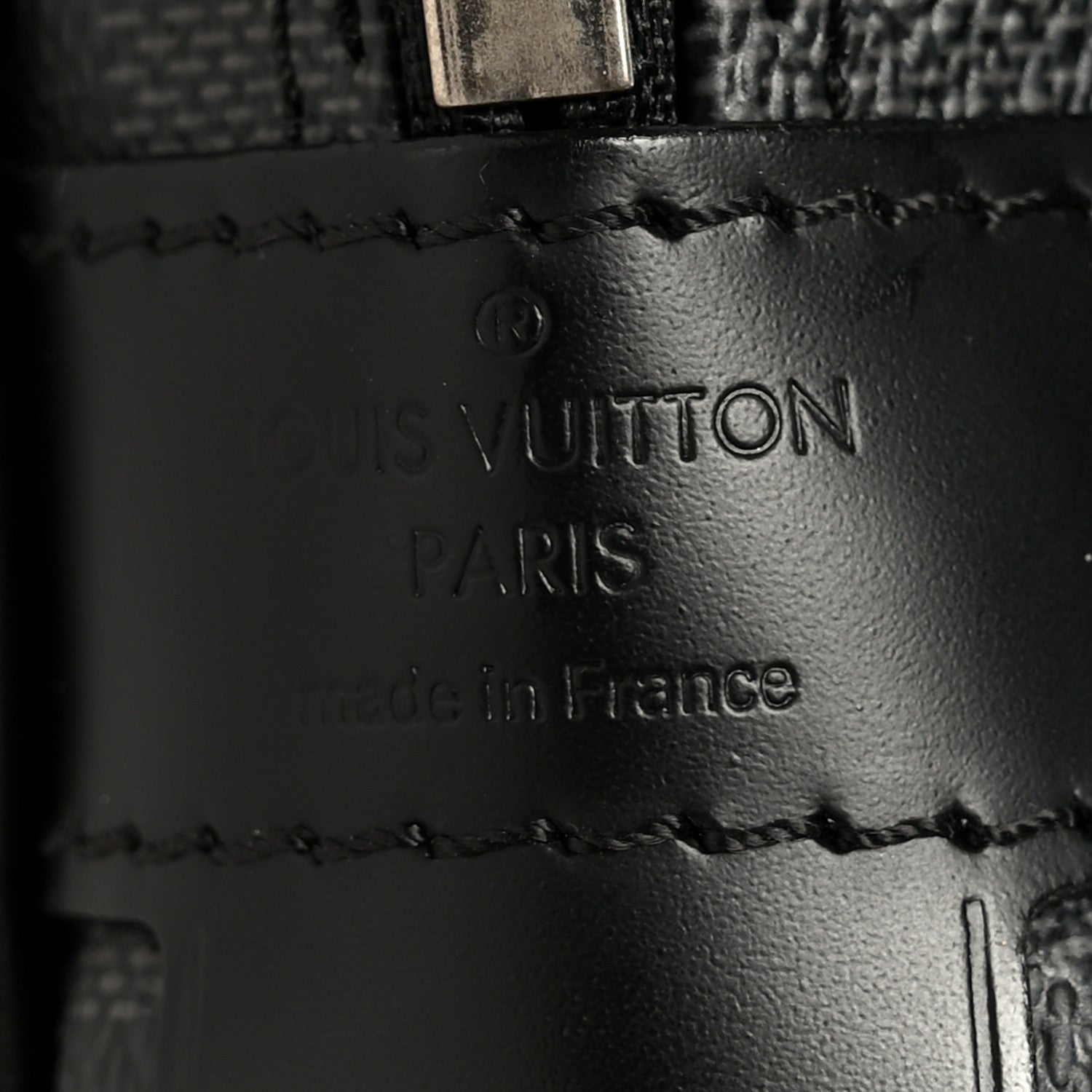 Damier Graphite Porte-Documents Voyage