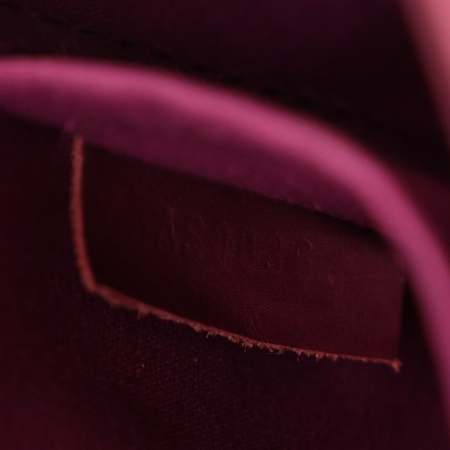Monogram Denim Quilted Linda Fuchsia