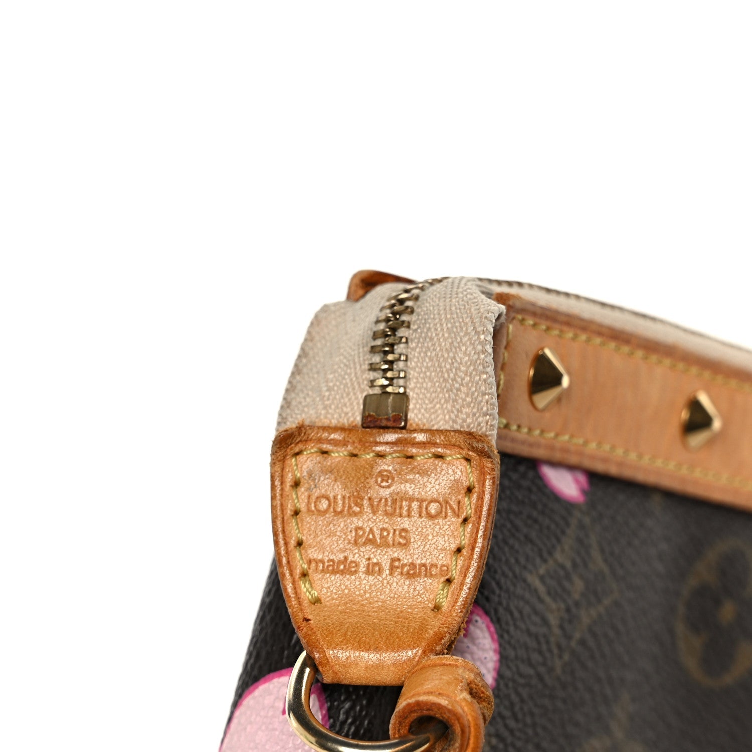 Monogram Cherry Blossom Pochette Accessories Brown