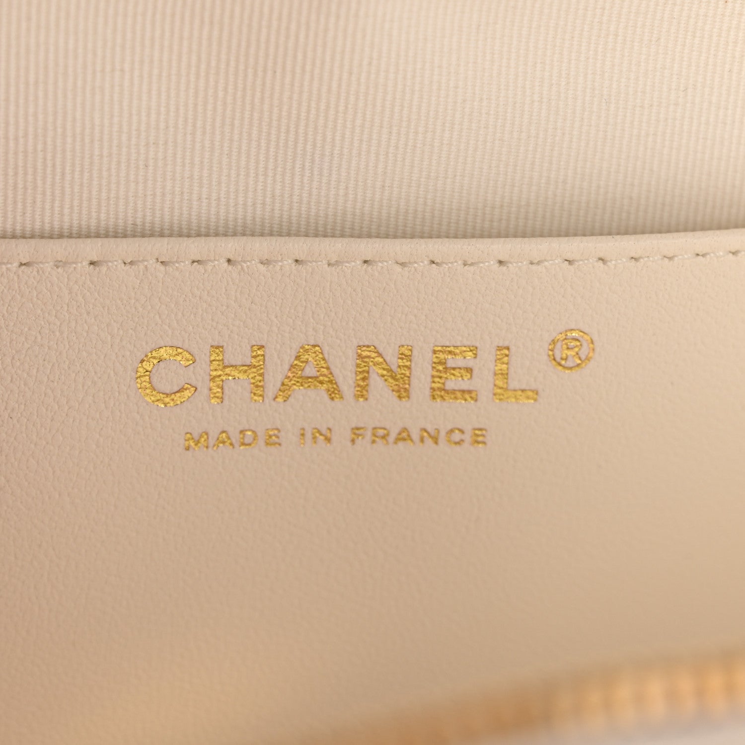 Lambskin Quilted CC In Love Heart Bag White