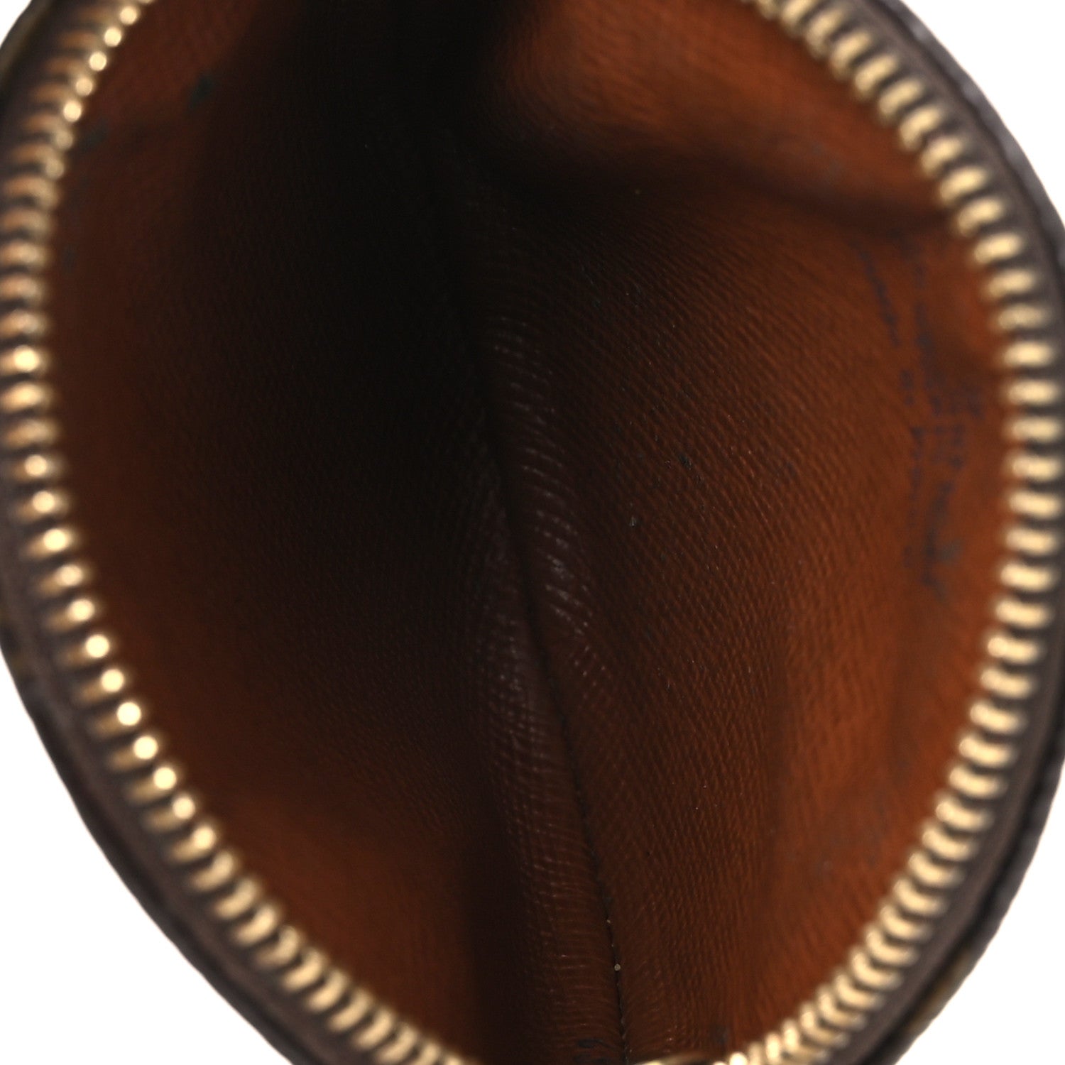 Monogram Round Coin Purse