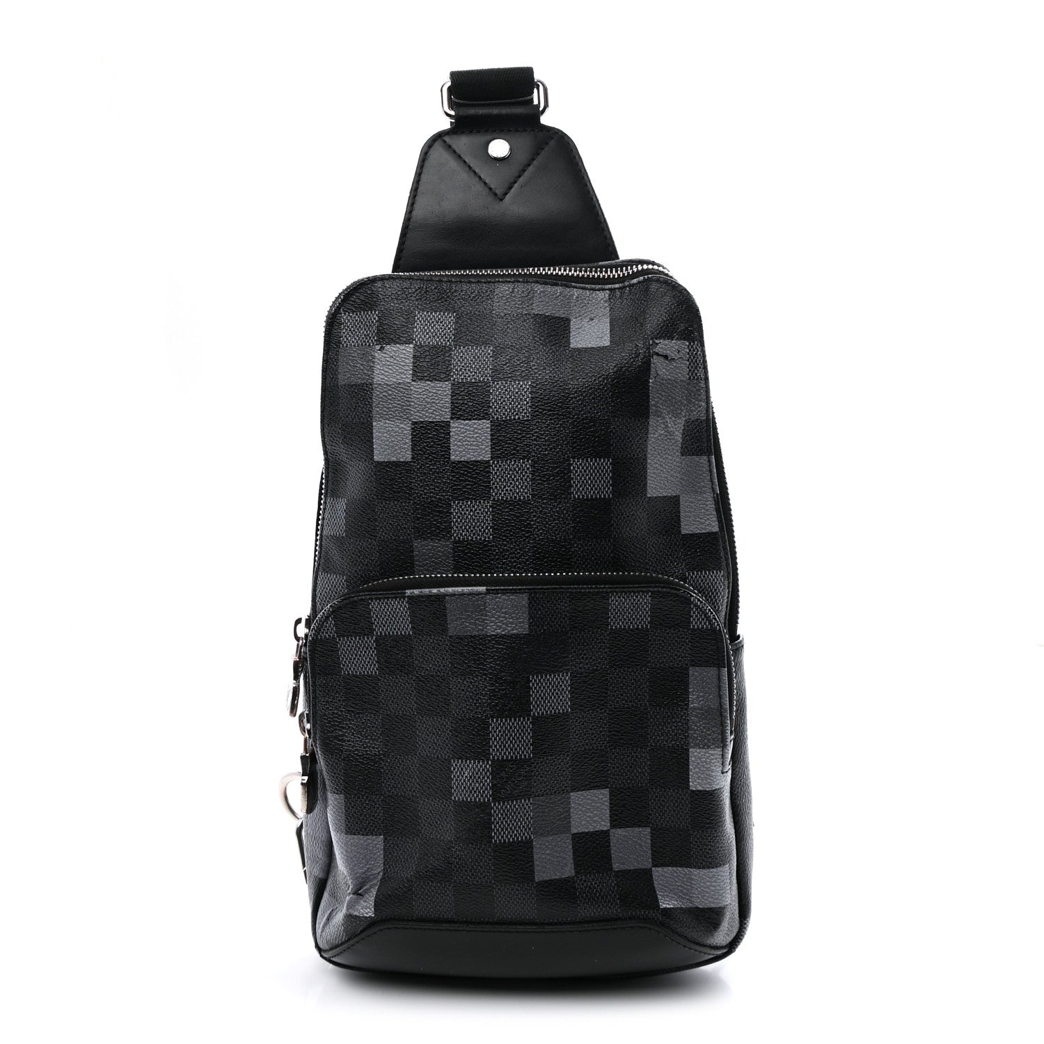 Damier Graphite Pixel Avenue Sling Backpack Gris