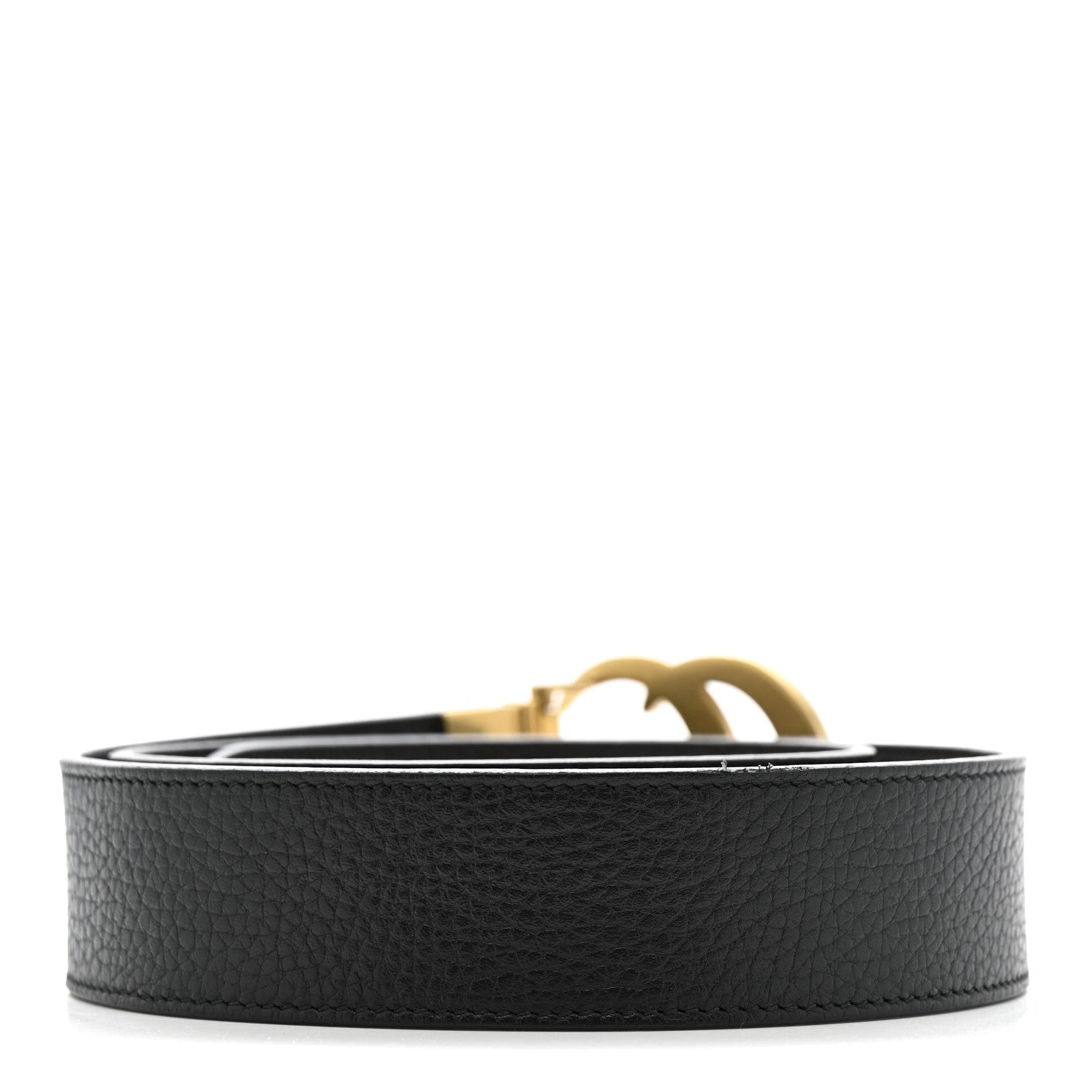Calfskin Double G Reversible 85 34 Belt Black Cocoa