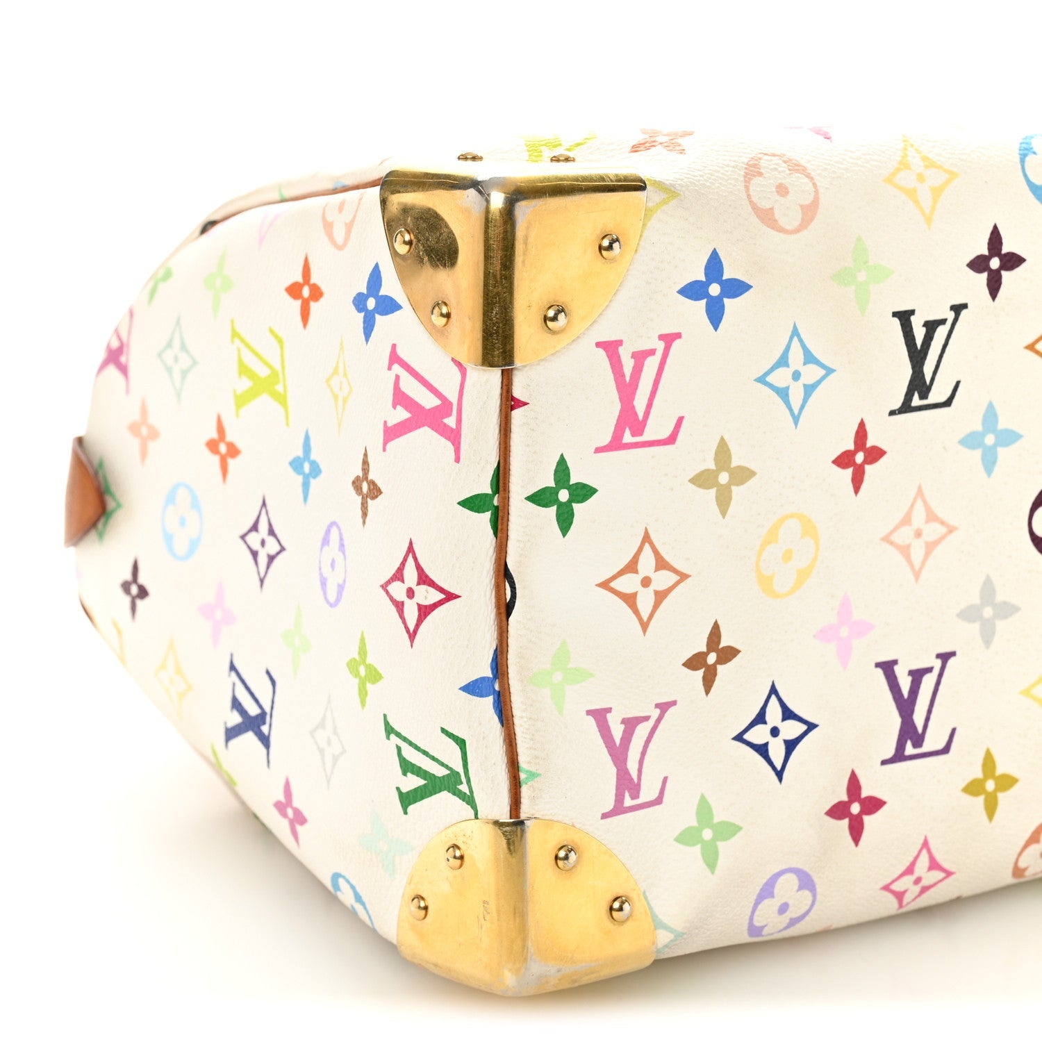 Monogram Multicolor Speedy 30 White