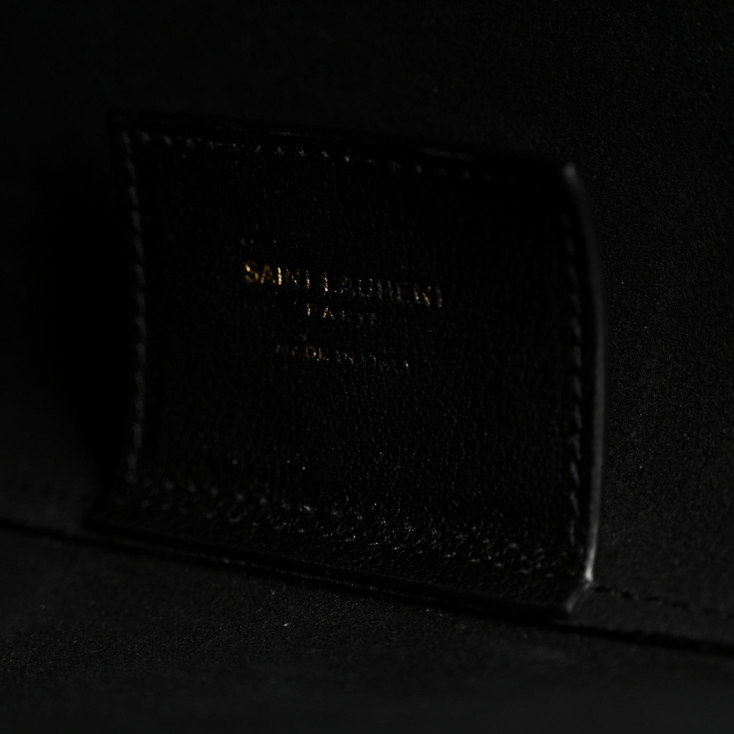 Calfskin Large Shopping Tote Black
