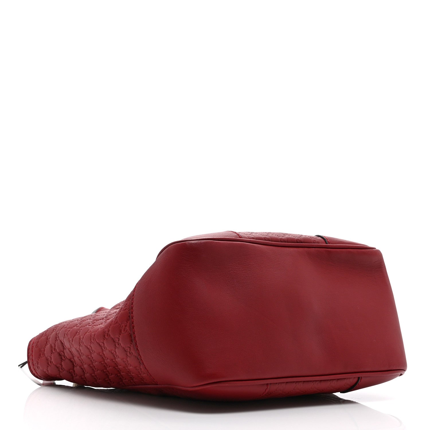 Microguccissima Small Bree Tote Red