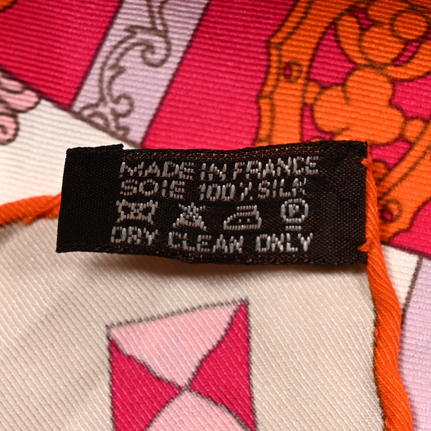 Silk Tours De Cles Scarf 70