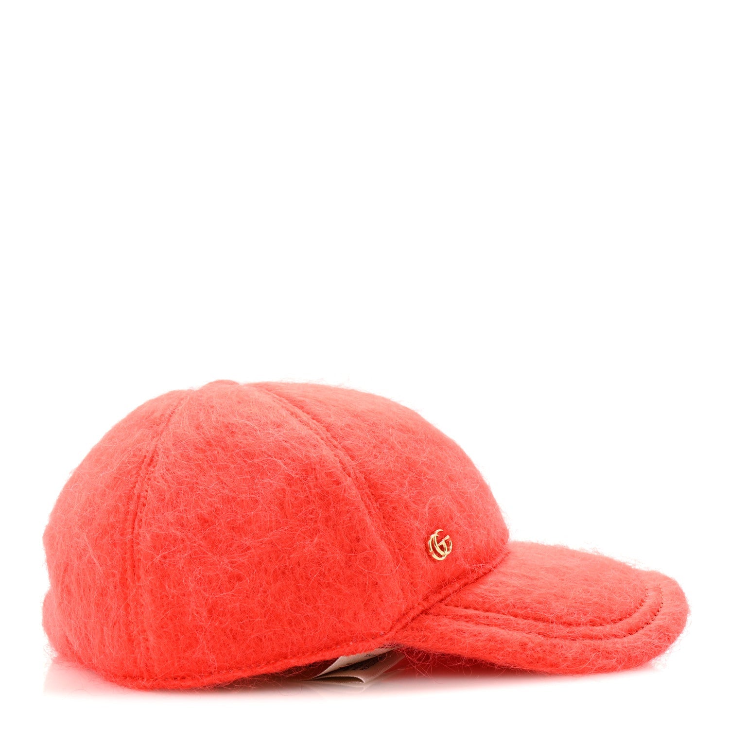 Mohair GG Lauren Baseball Hat S Orange