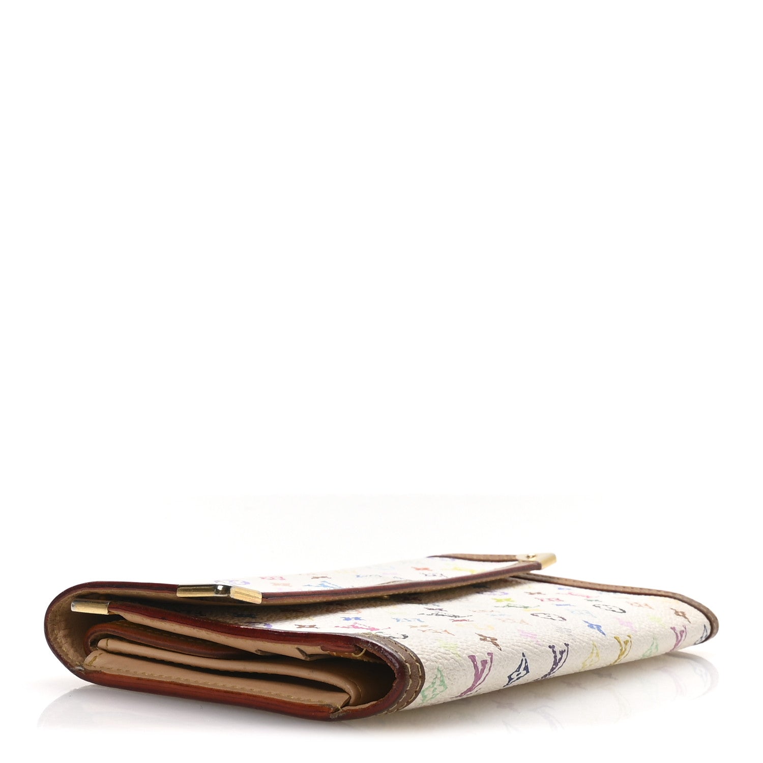 Monogram Multicolor Porte Tresor International Wallet White