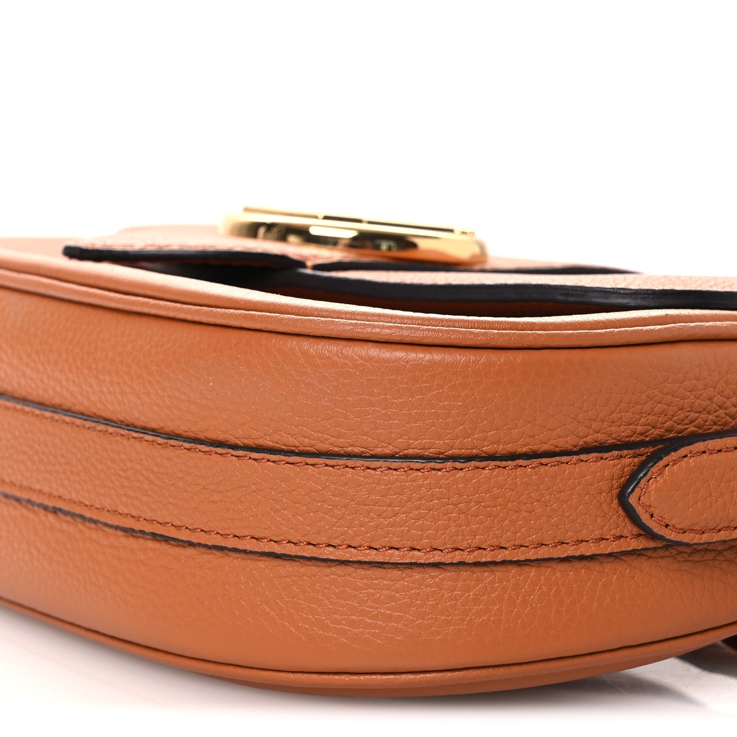 Grained Calfskin LV Pont 9 Soft MM Golden Siena