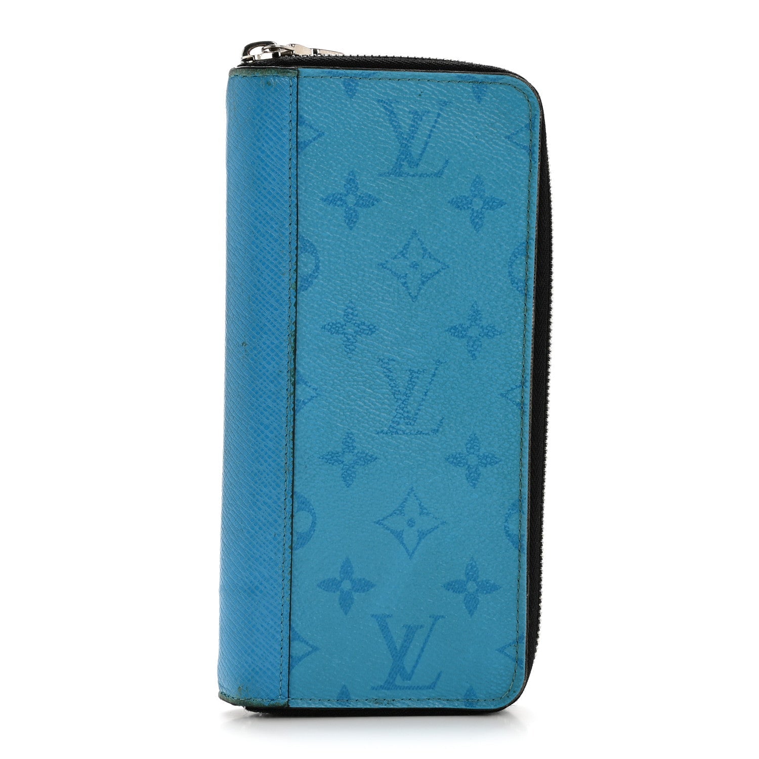 Taigarama Vertical Zippy Wallet Blue Lagoon