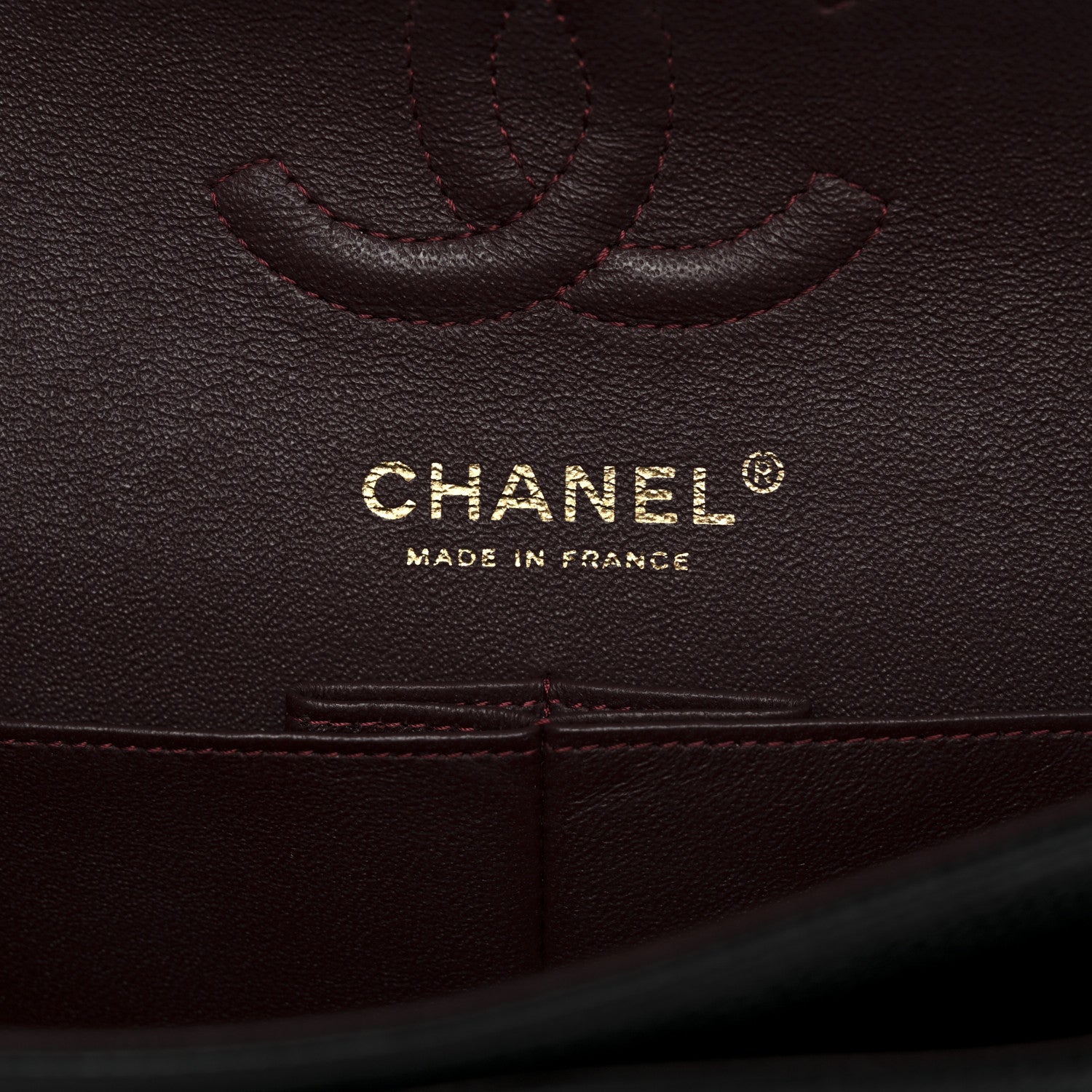 Caviar Quilted Small Double Flap Black
